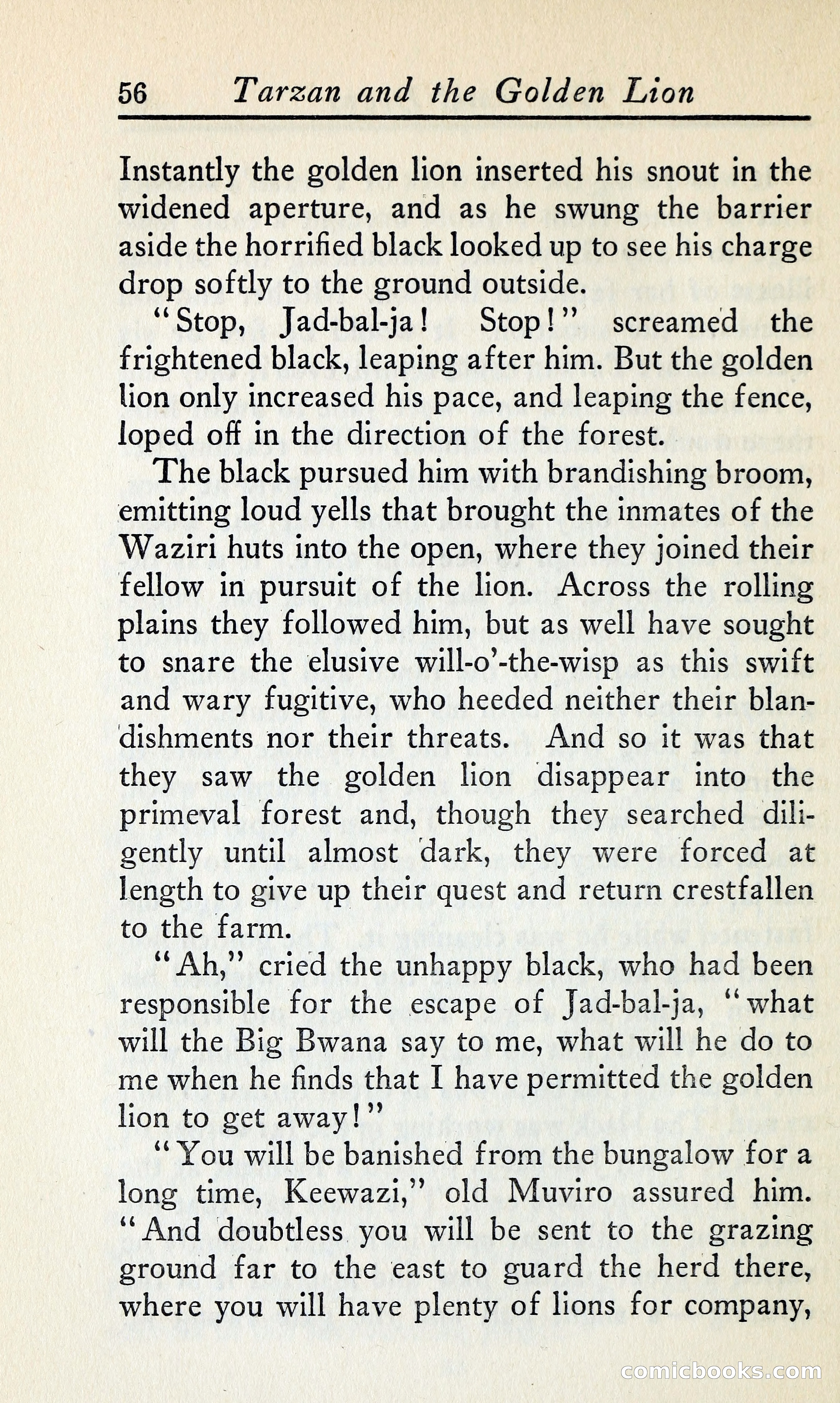 Tarzan and the Golden Lion — page 75 of 370