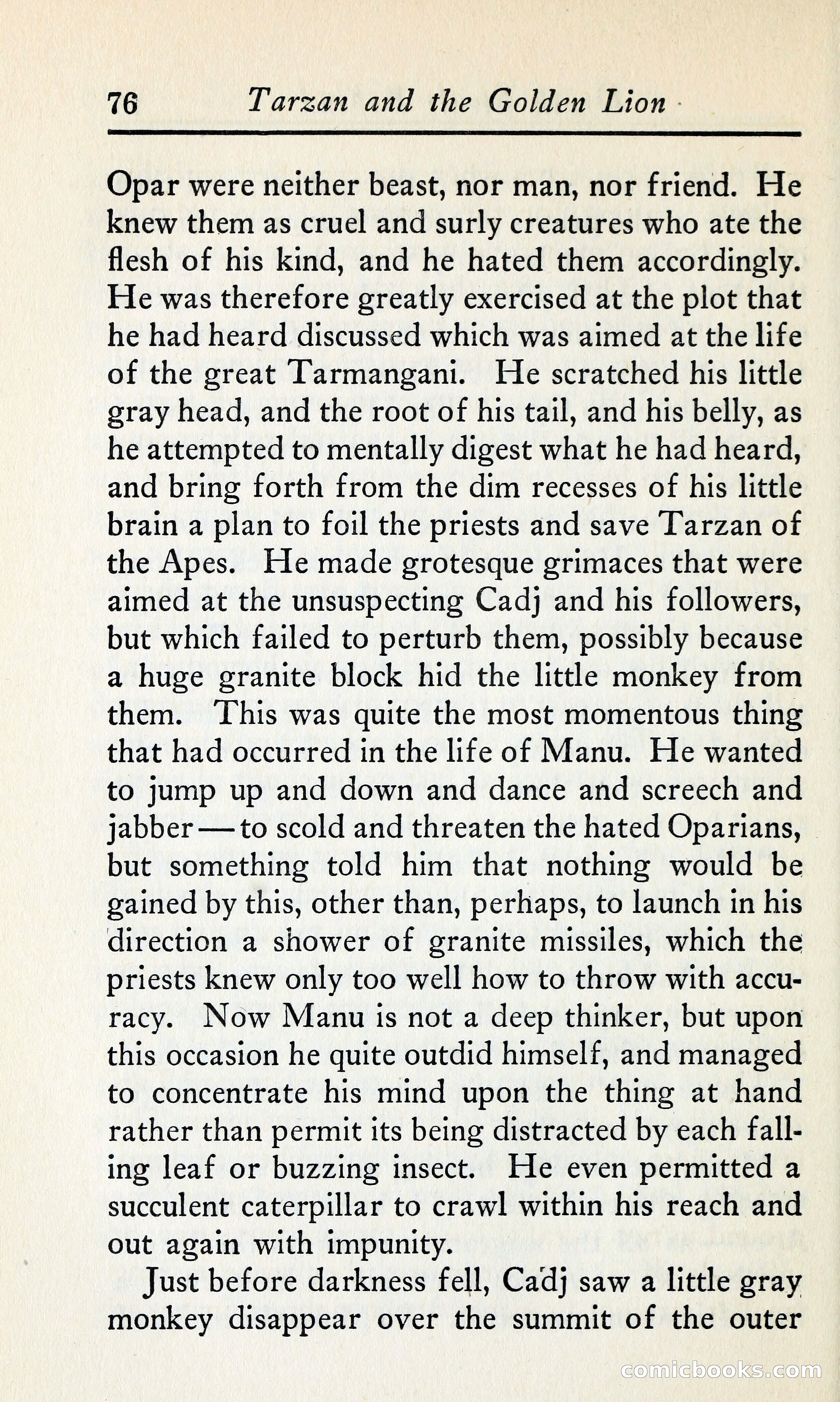 Tarzan and the Golden Lion — page 95 of 370