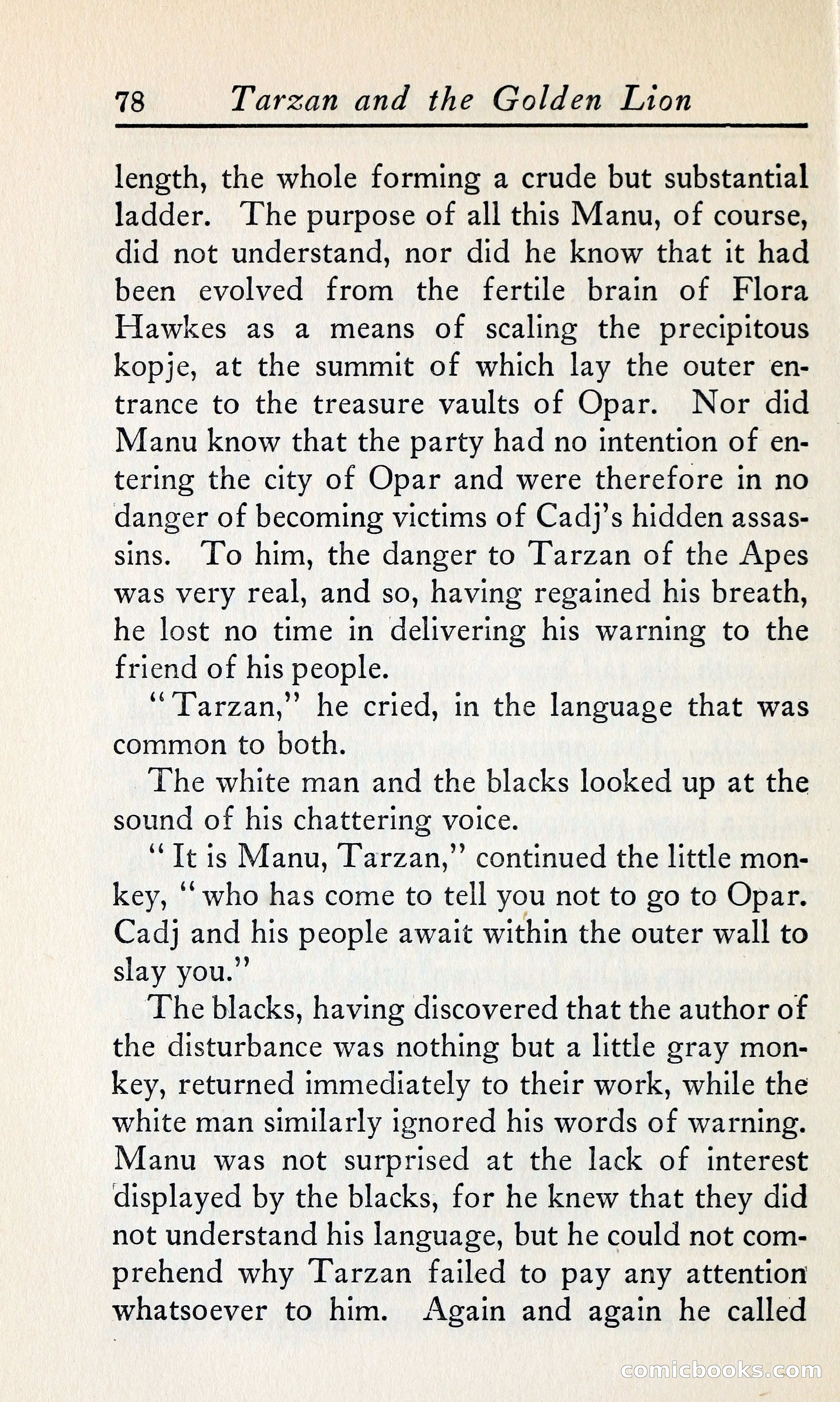 Tarzan and the Golden Lion — page 97 of 370