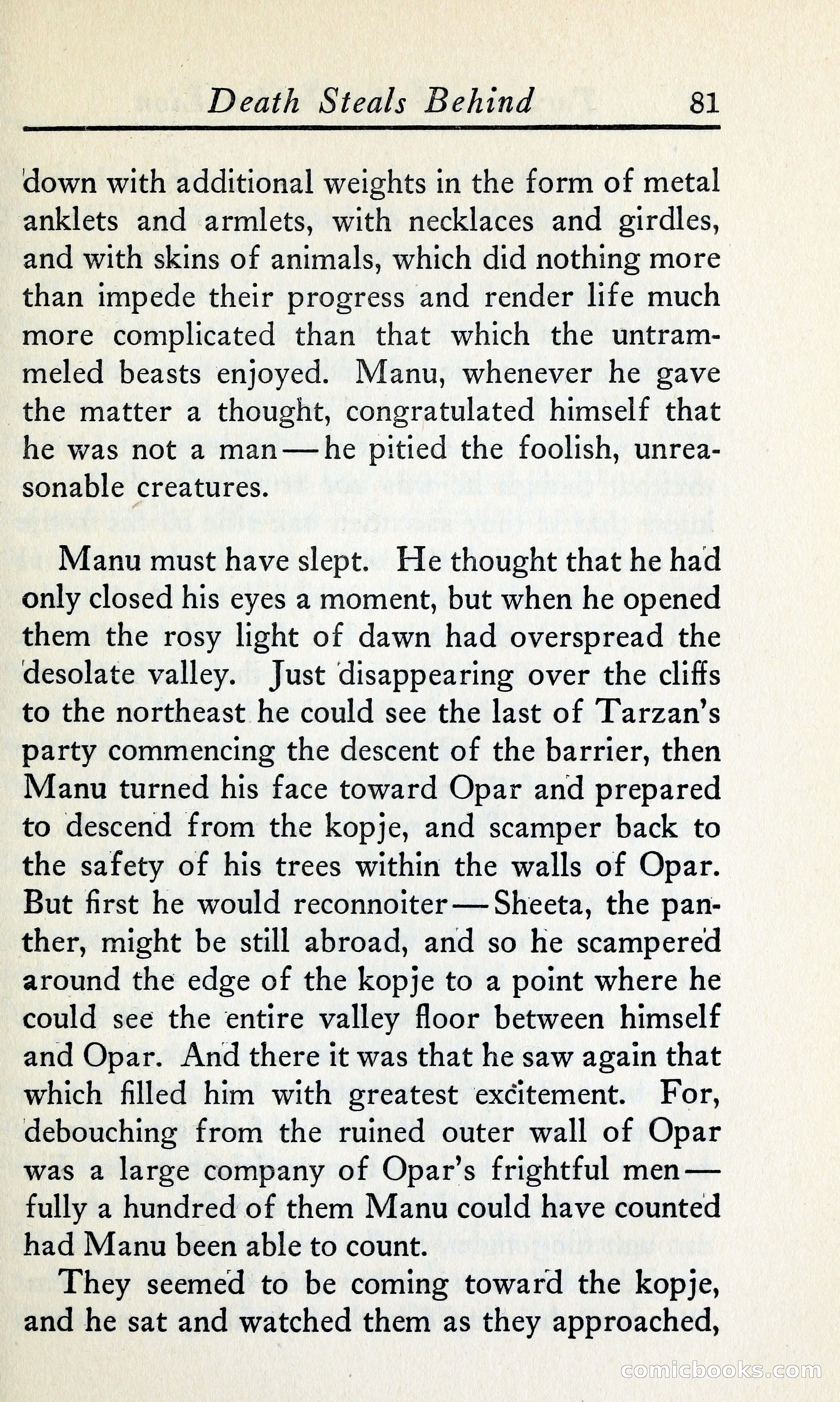 Tarzan and the Golden Lion — page 100 of 370