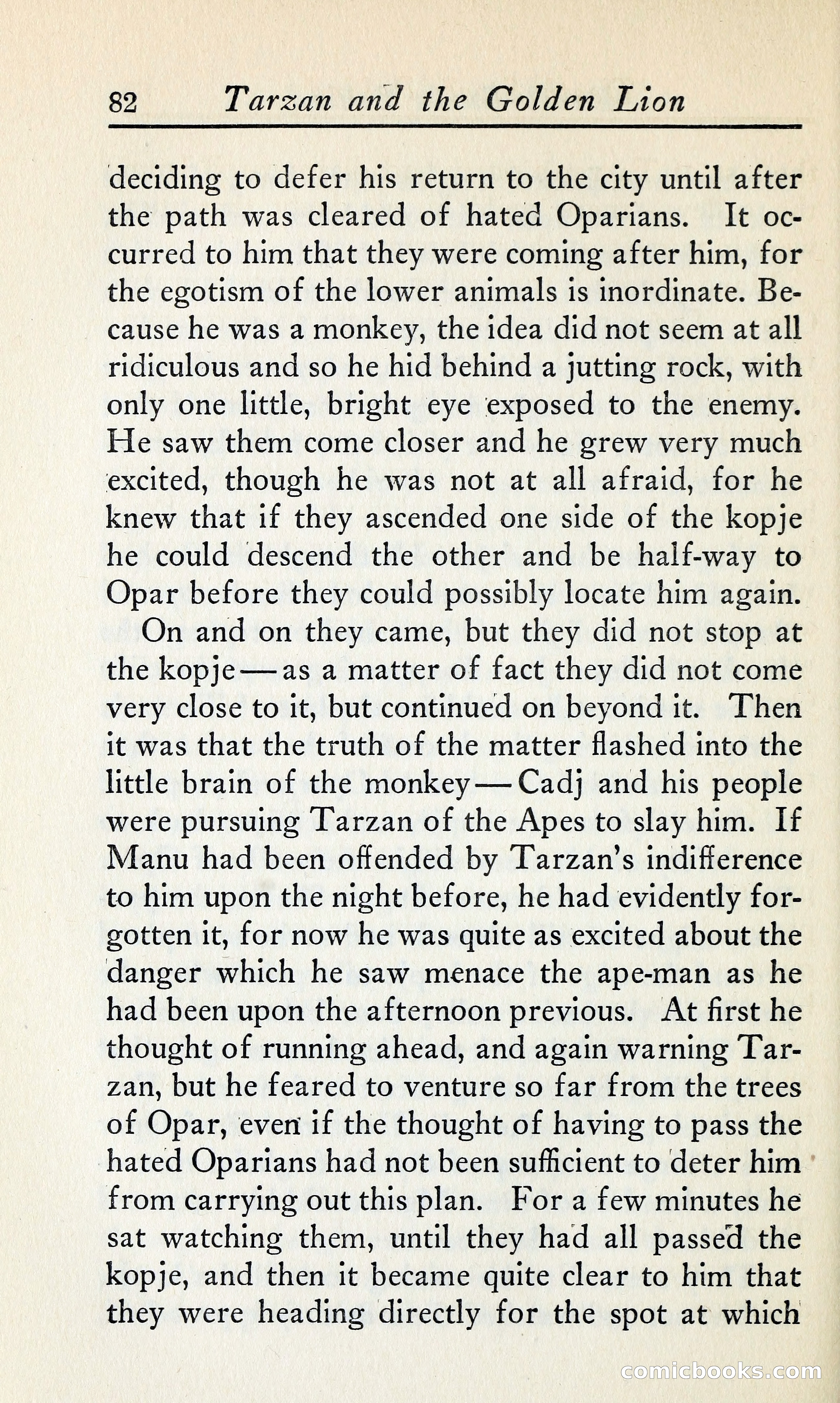Tarzan and the Golden Lion — page 101 of 370