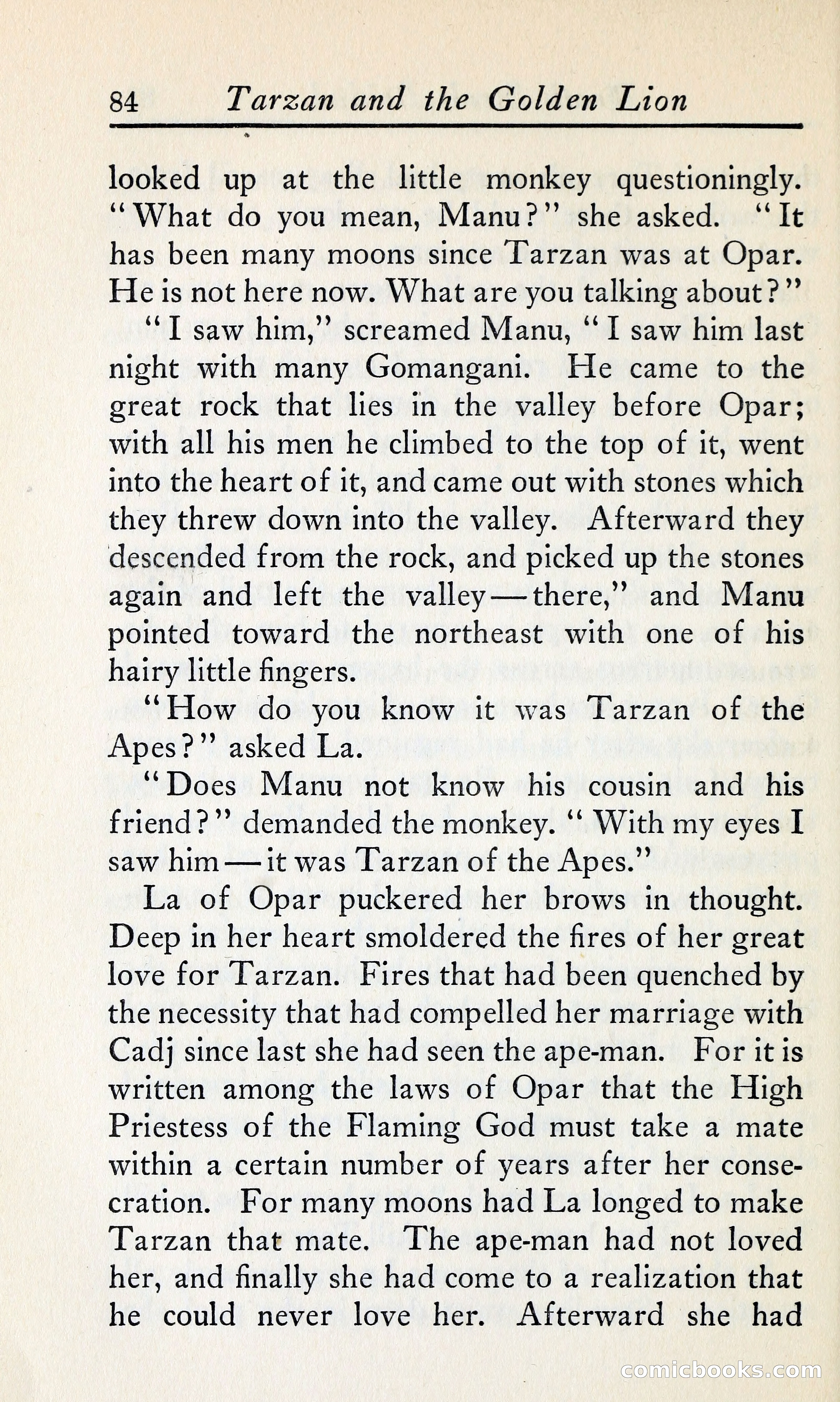 Tarzan and the Golden Lion — page 103 of 370