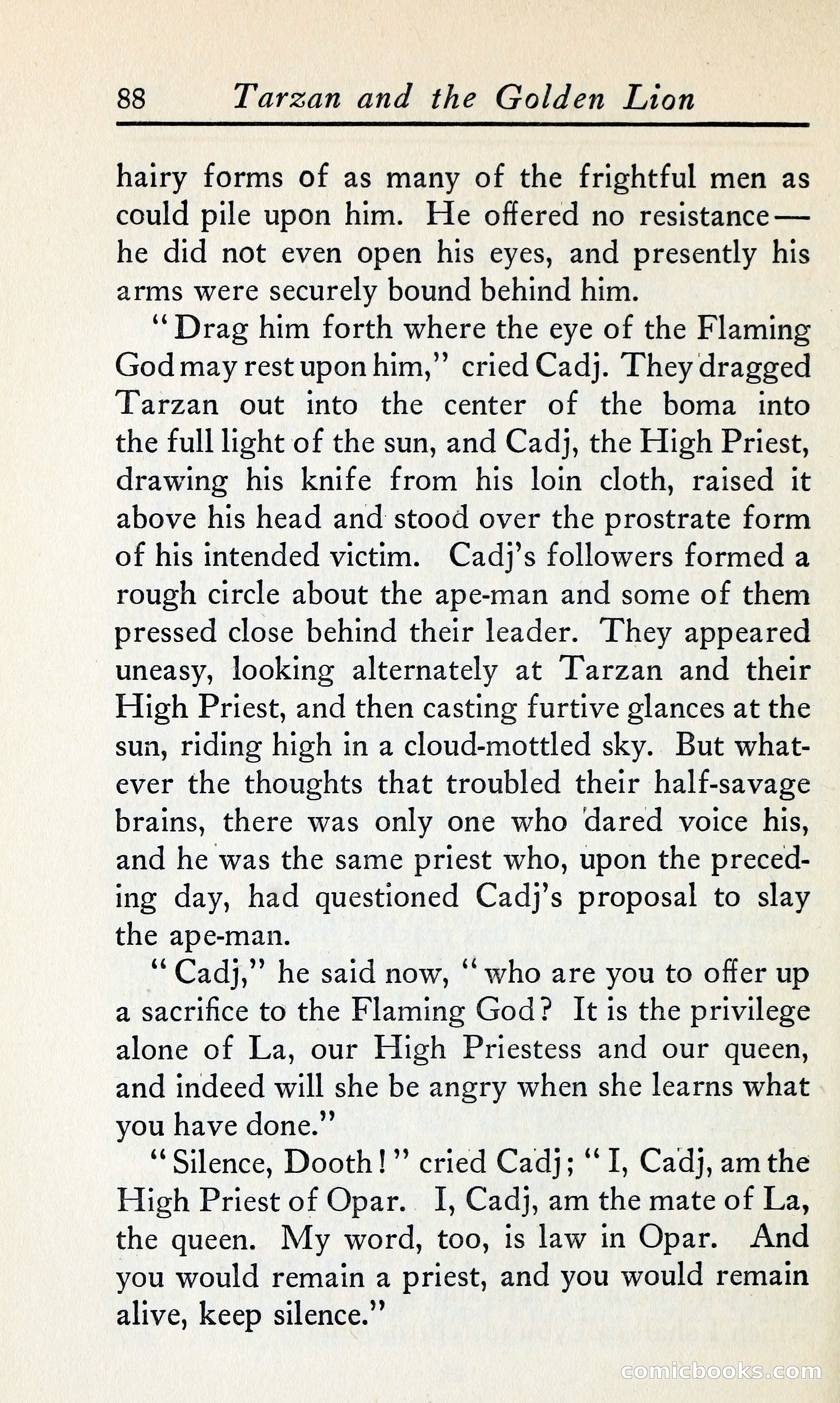 Tarzan and the Golden Lion — page 107 of 370