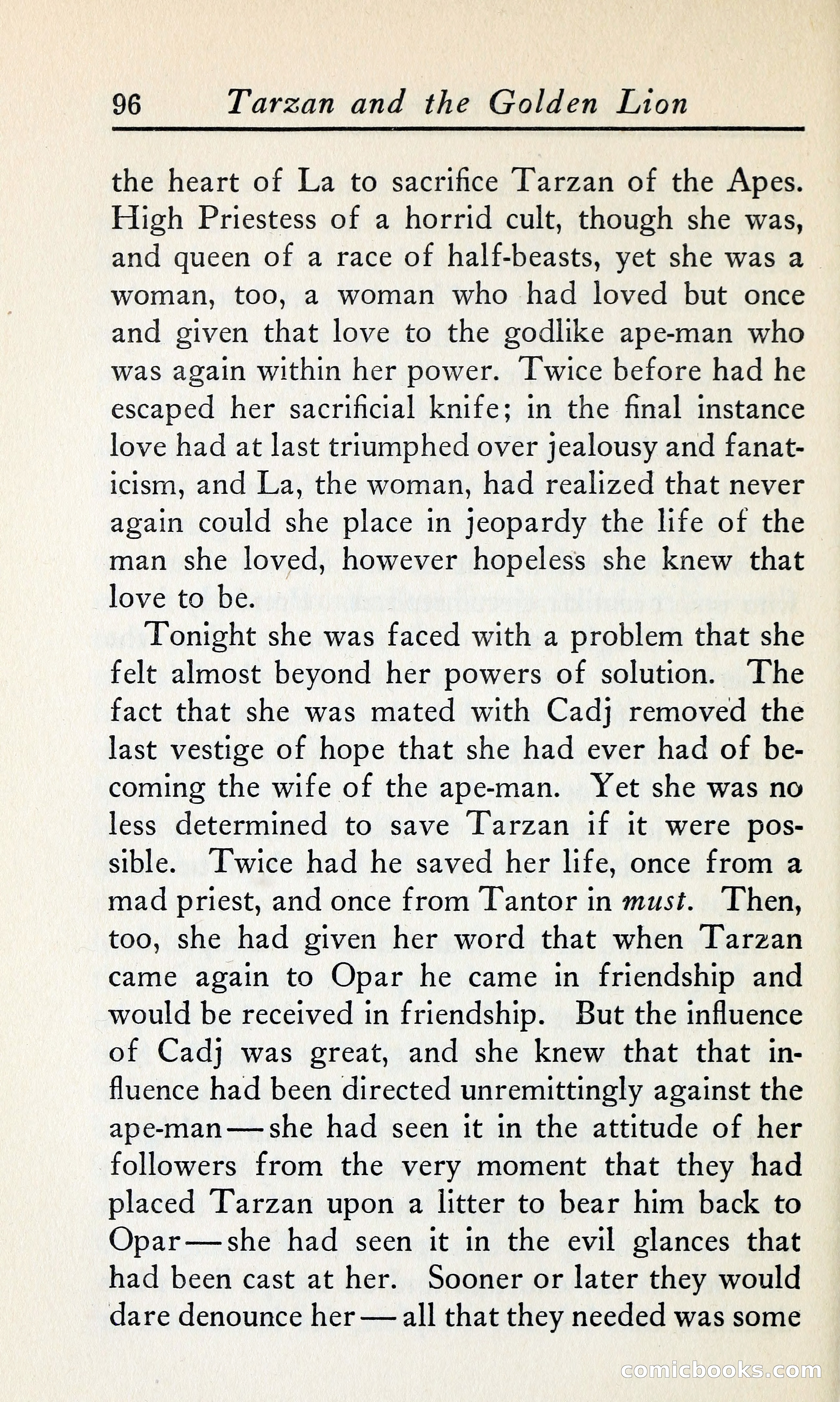 Tarzan and the Golden Lion — page 115 of 370