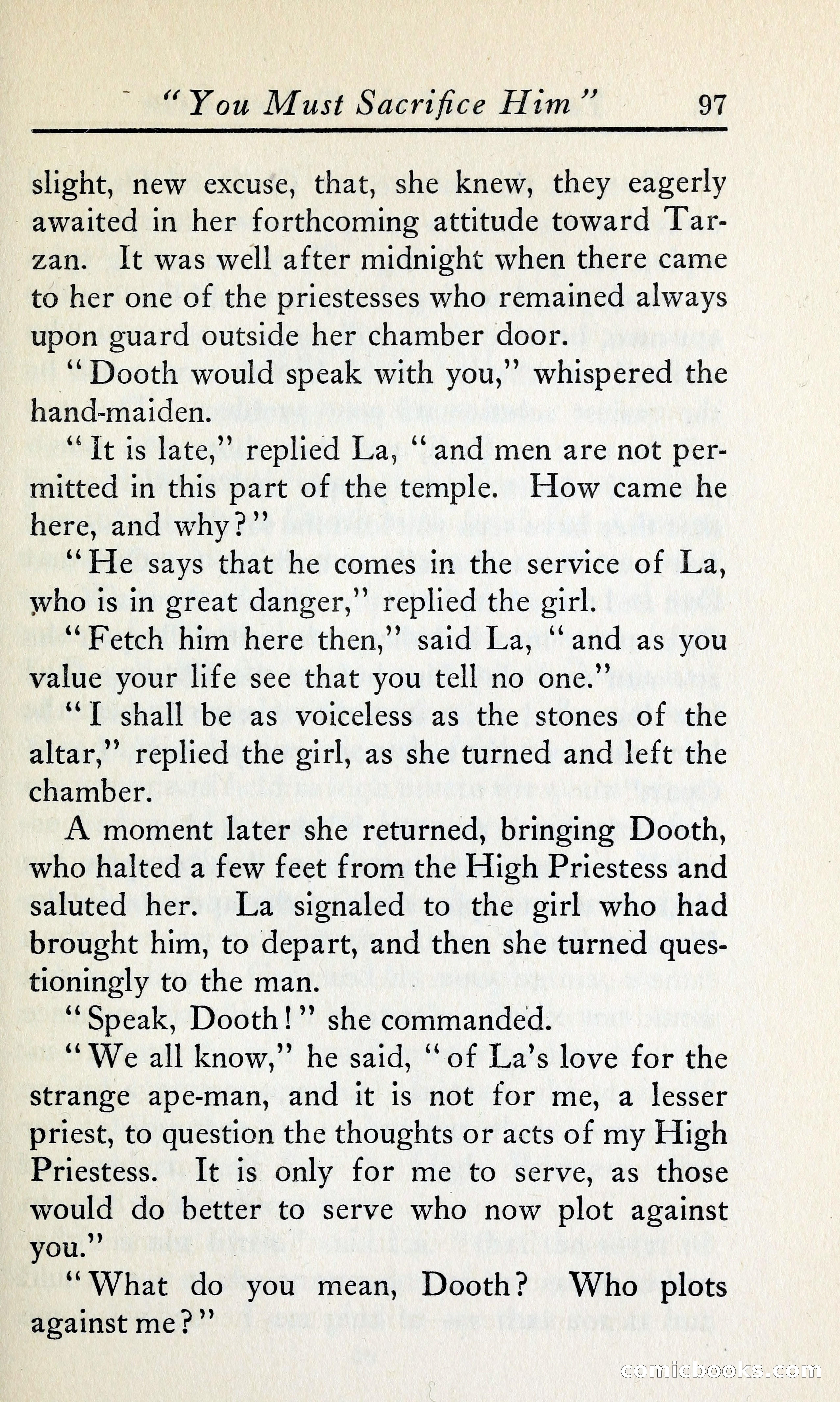 Tarzan and the Golden Lion — page 116 of 370