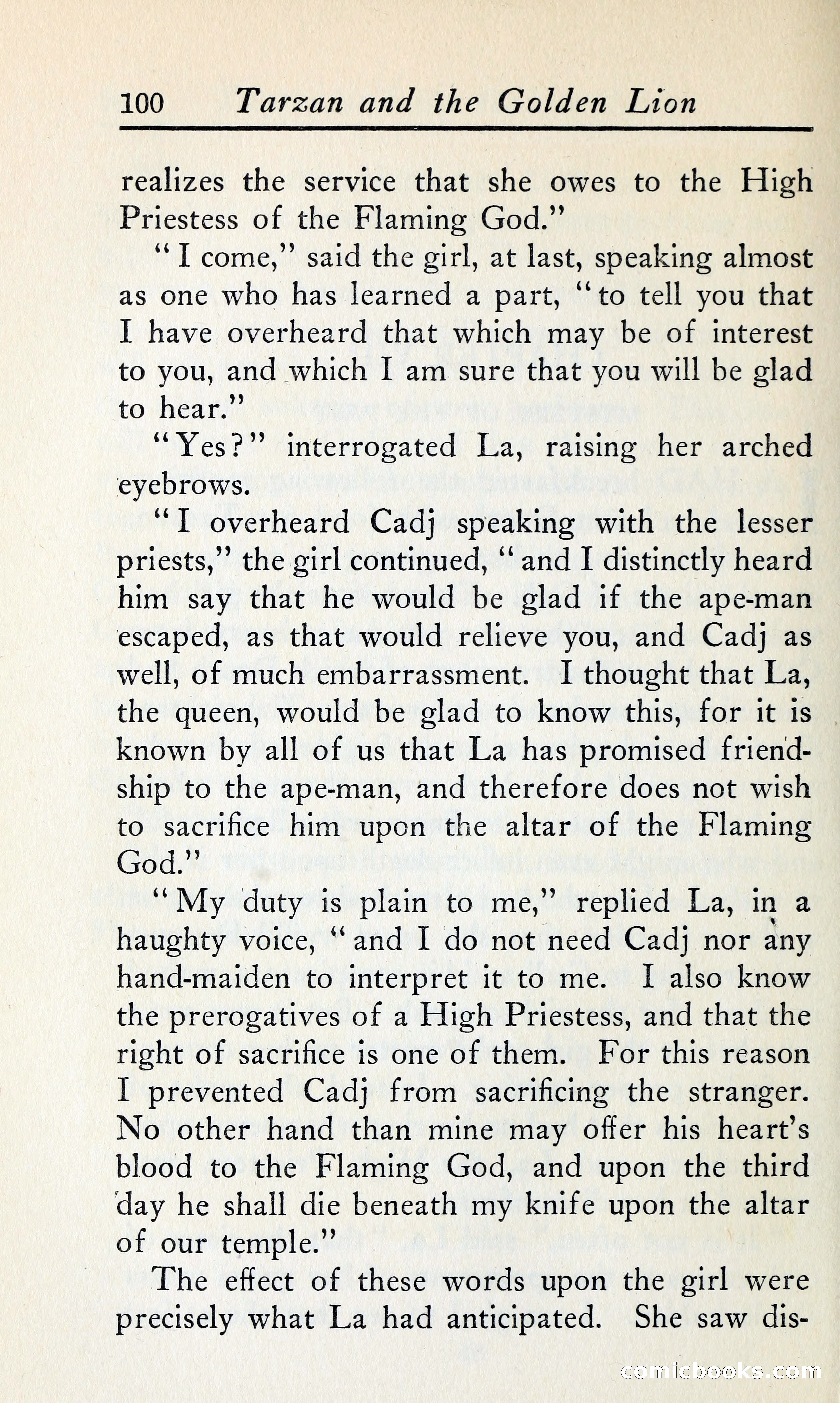Tarzan and the Golden Lion — page 119 of 370