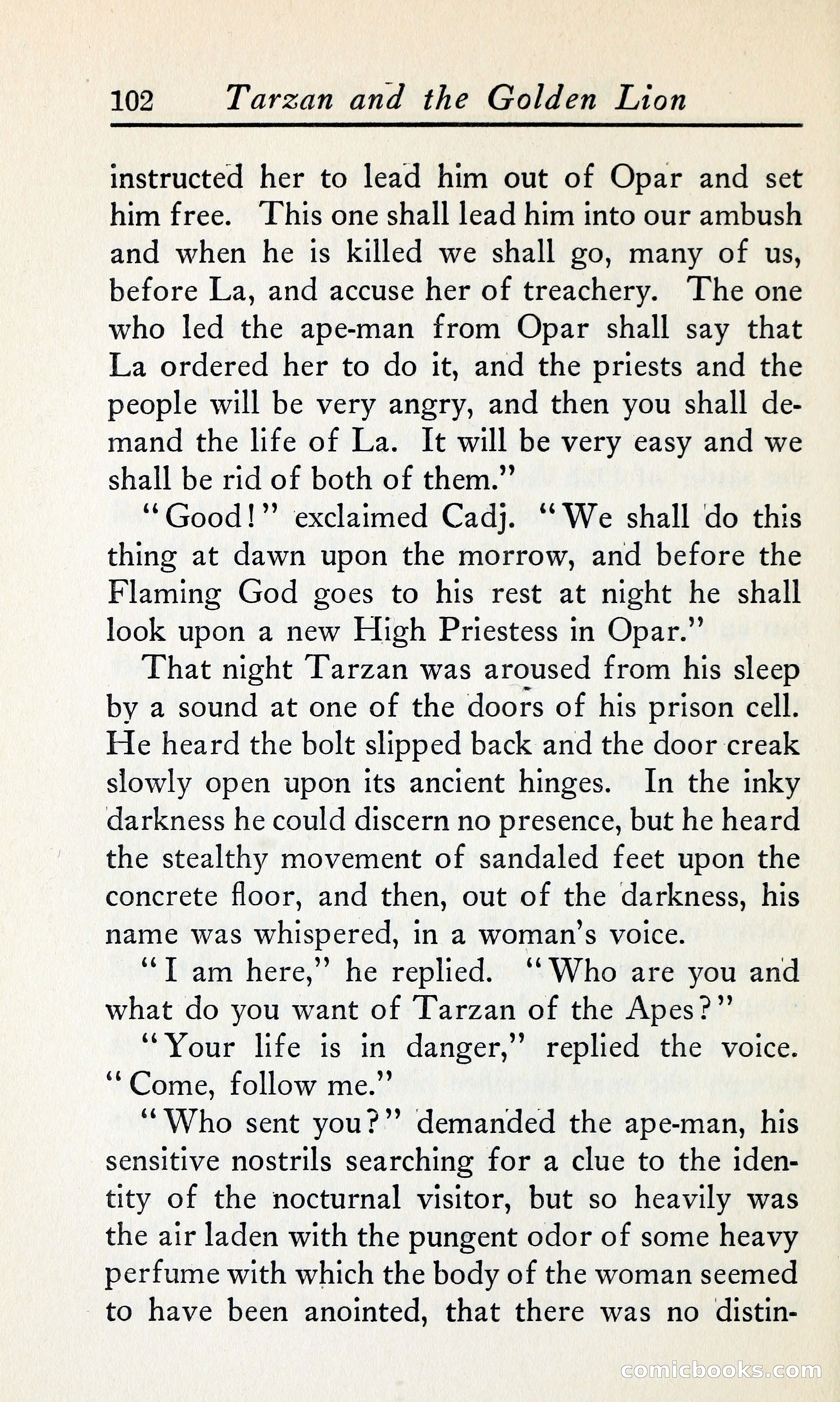 Tarzan and the Golden Lion — page 123 of 370
