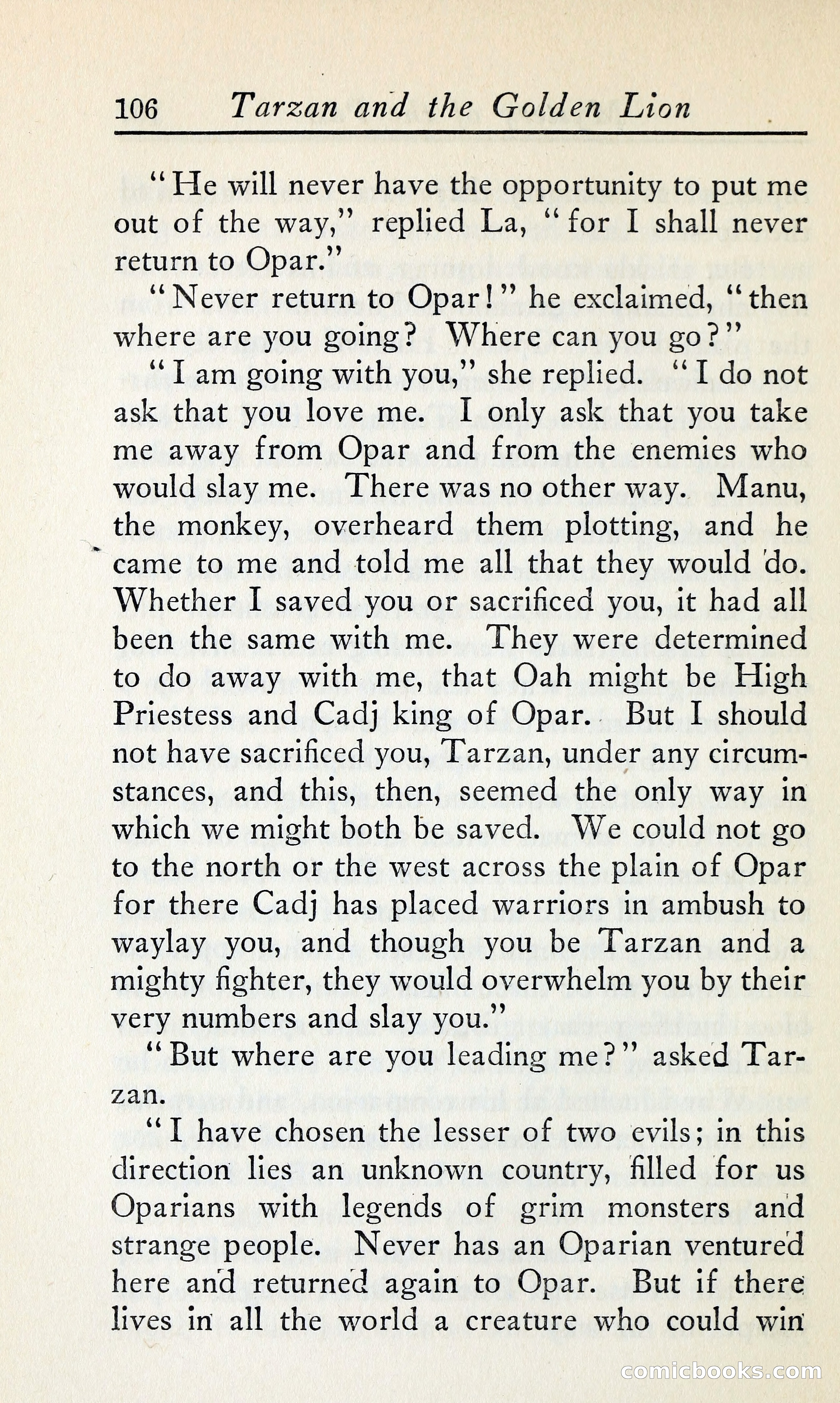 Tarzan and the Golden Lion — page 127 of 370