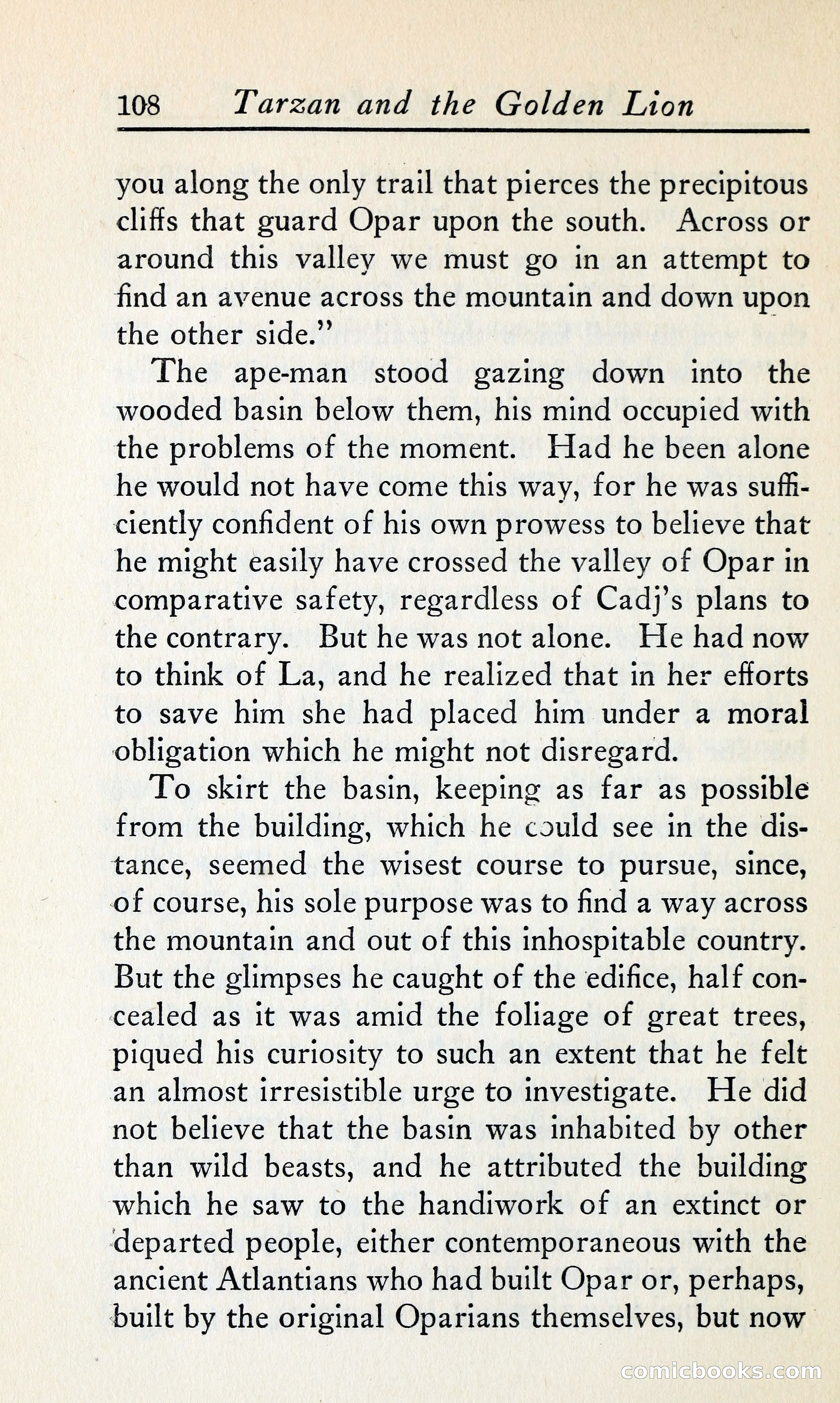 Tarzan and the Golden Lion — page 129 of 370