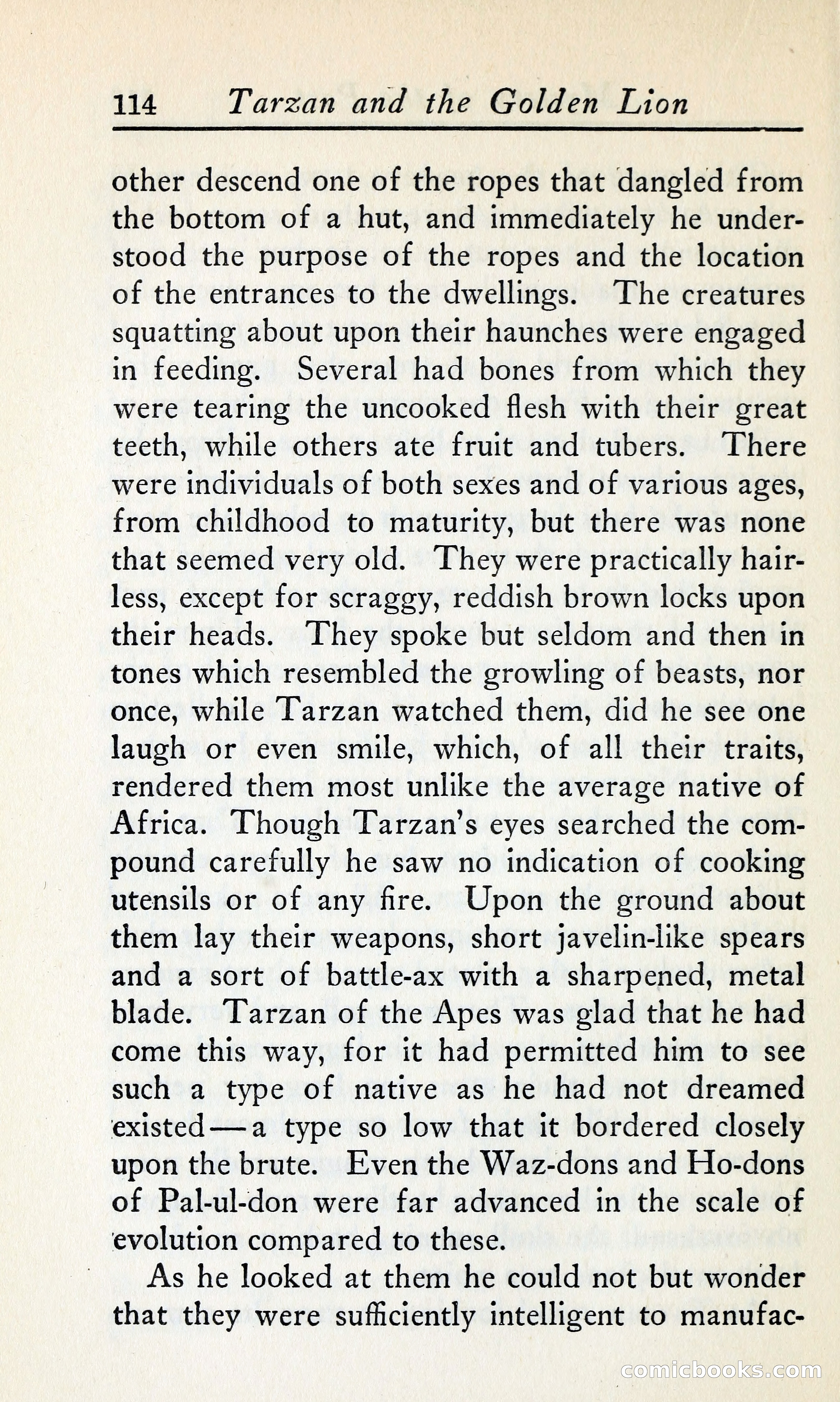 Tarzan and the Golden Lion — page 135 of 370