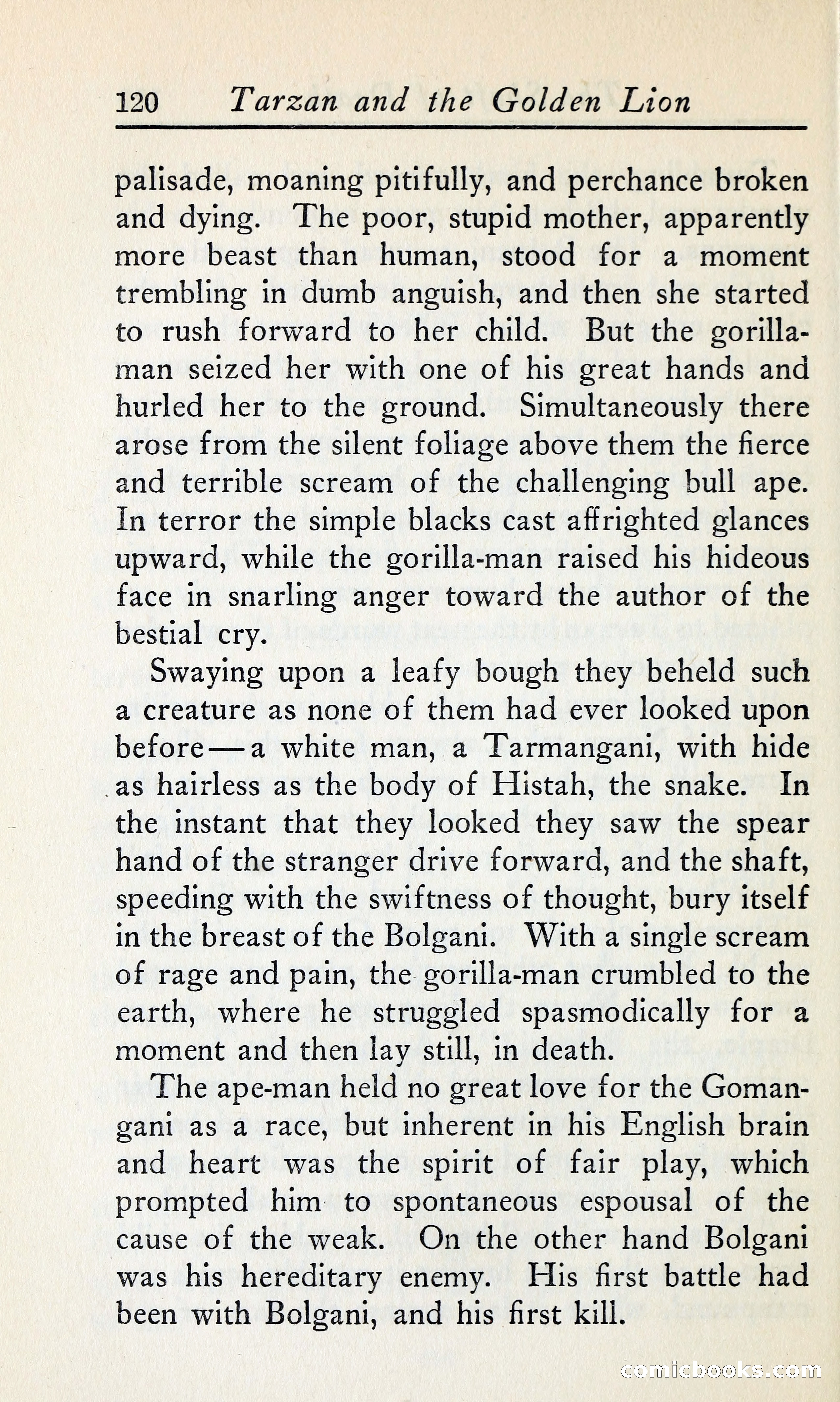 Tarzan and the Golden Lion — page 141 of 370