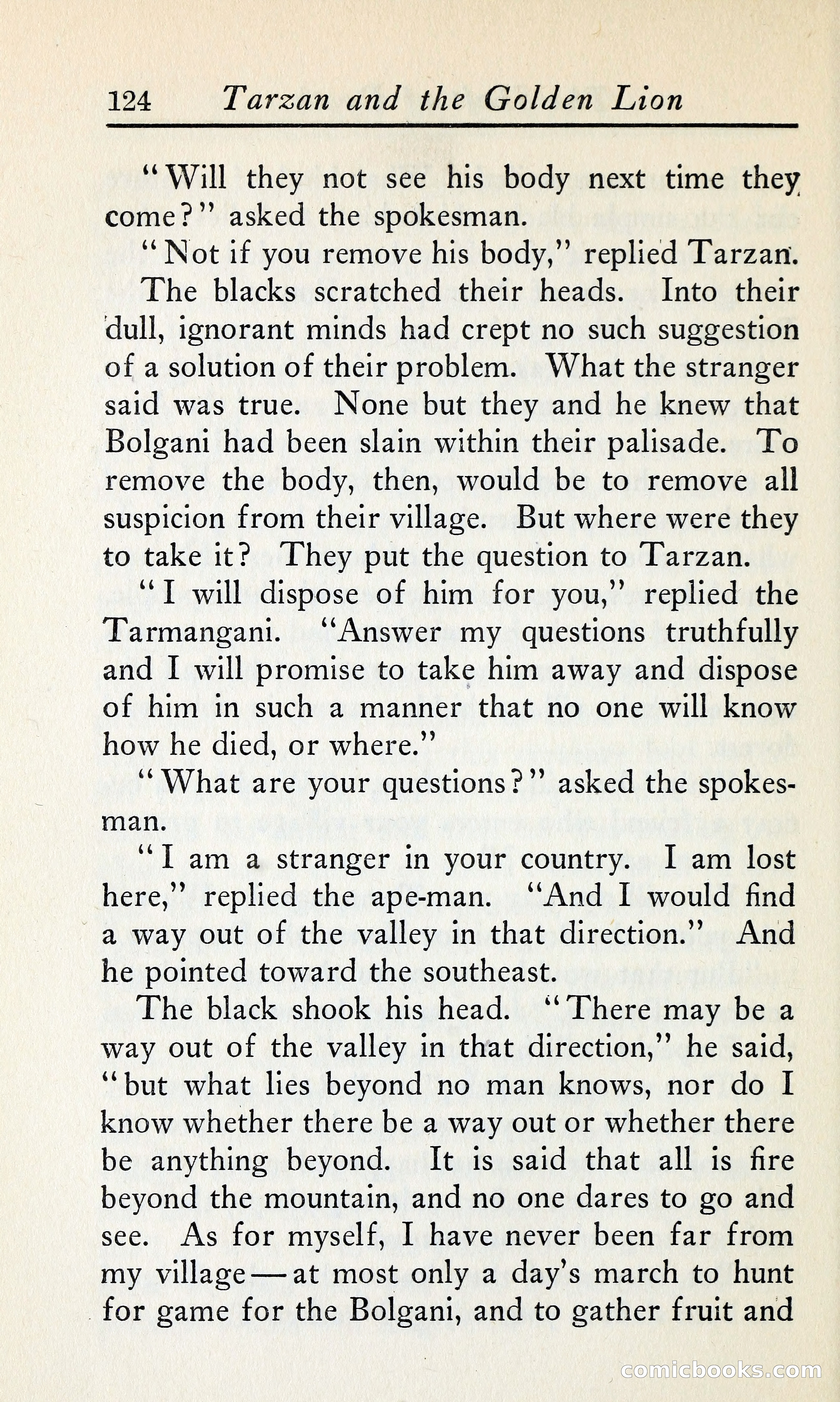 Tarzan and the Golden Lion — page 145 of 370
