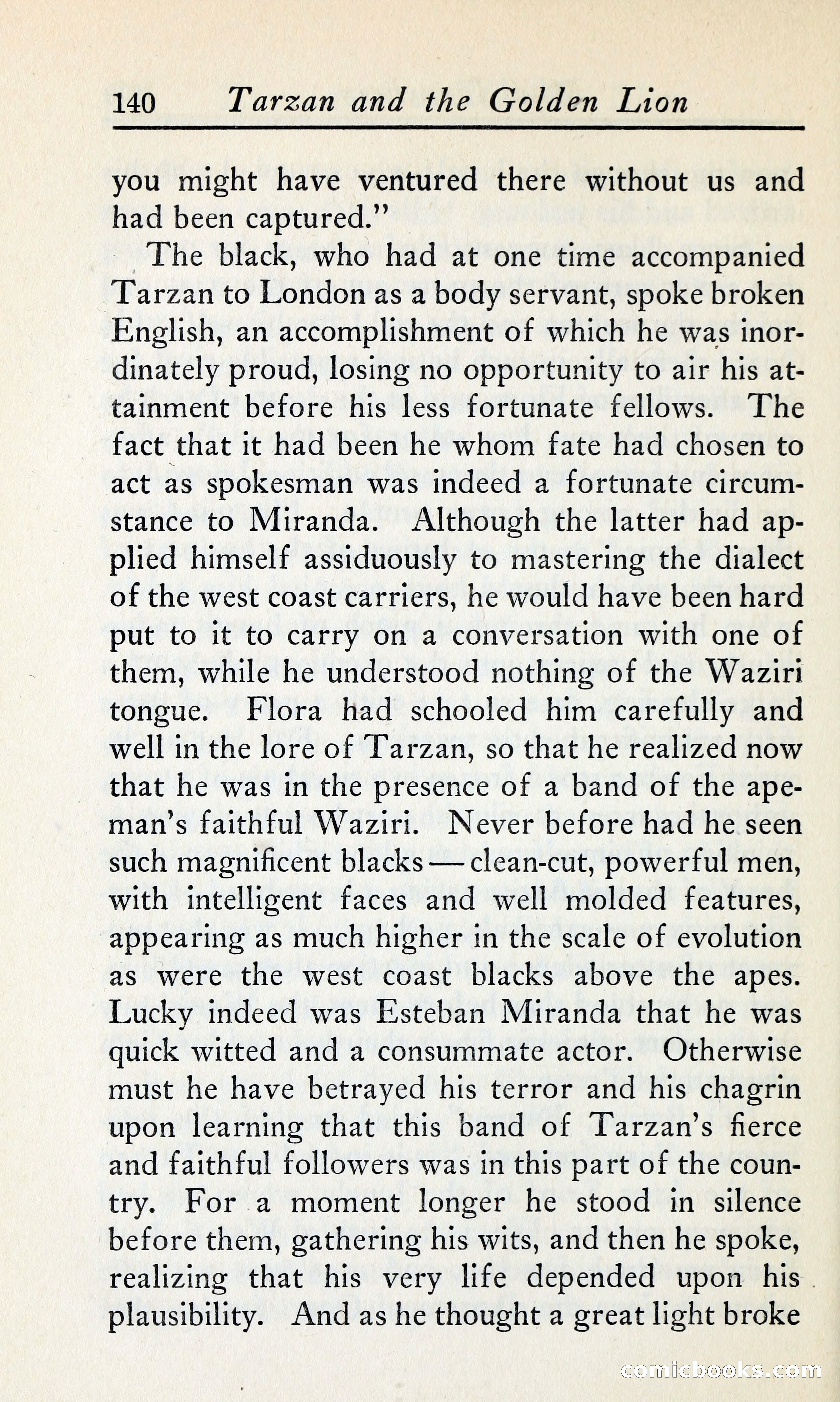 Tarzan and the Golden Lion — page 161 of 370