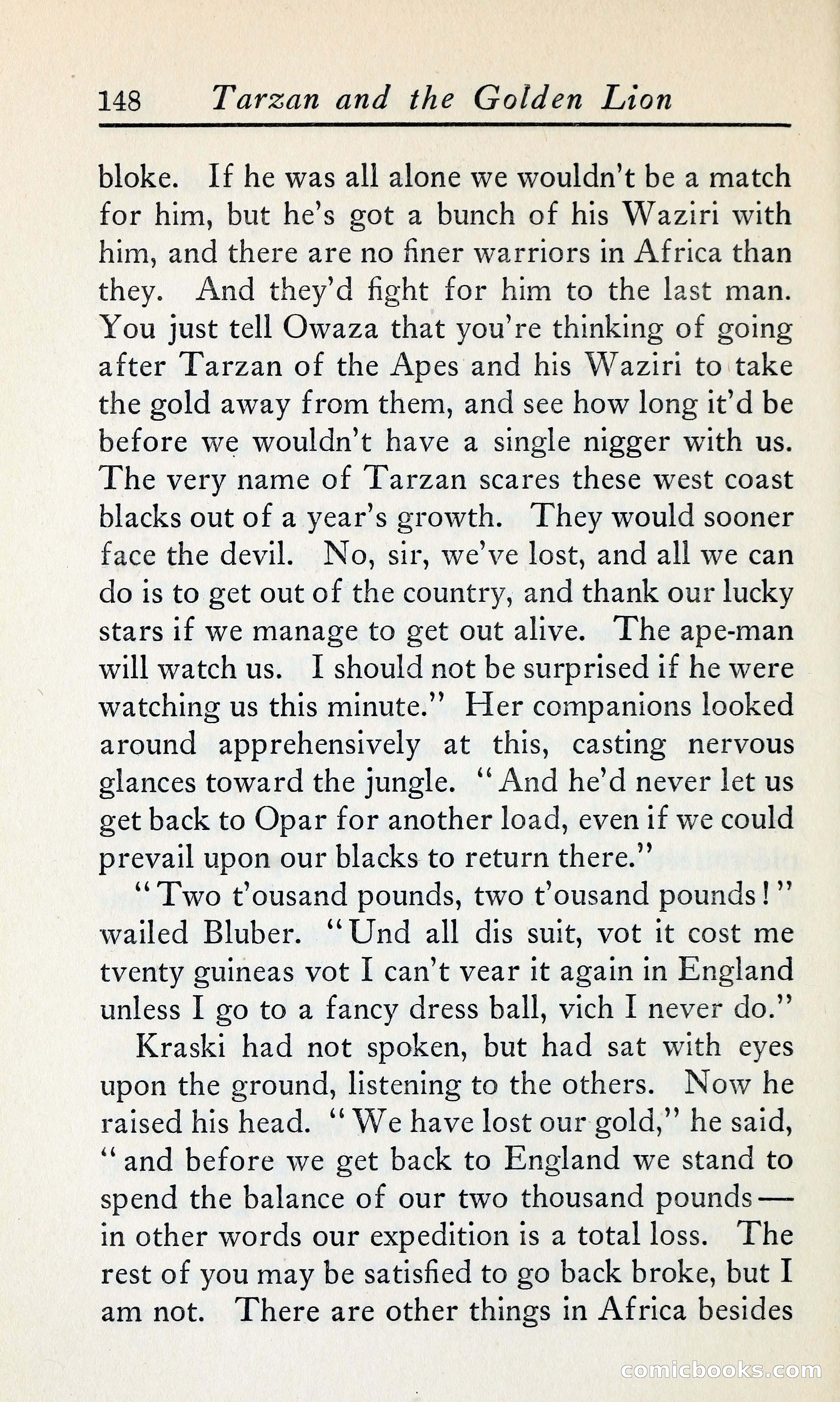 Tarzan and the Golden Lion — page 169 of 370