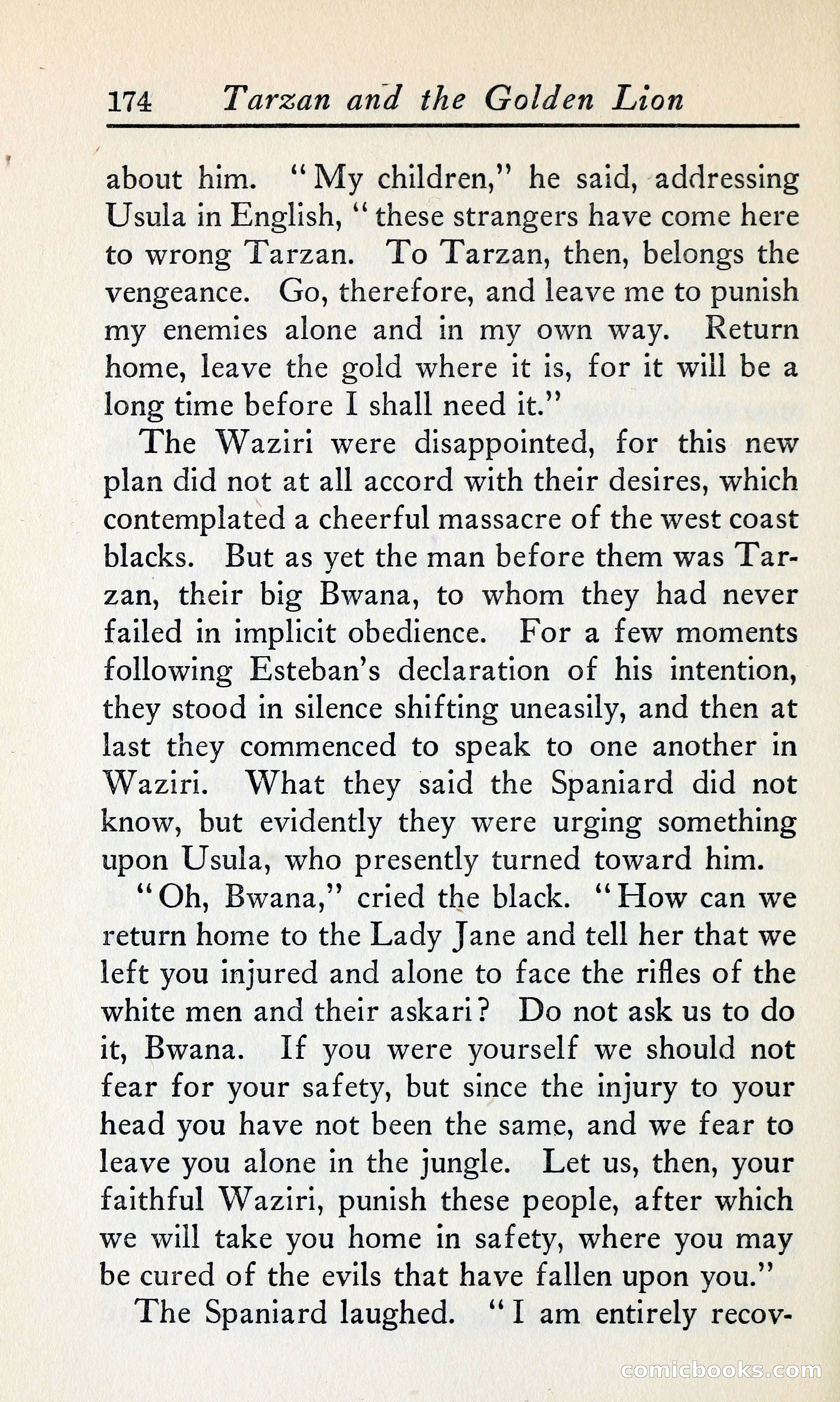 Tarzan and the Golden Lion — page 195 of 370