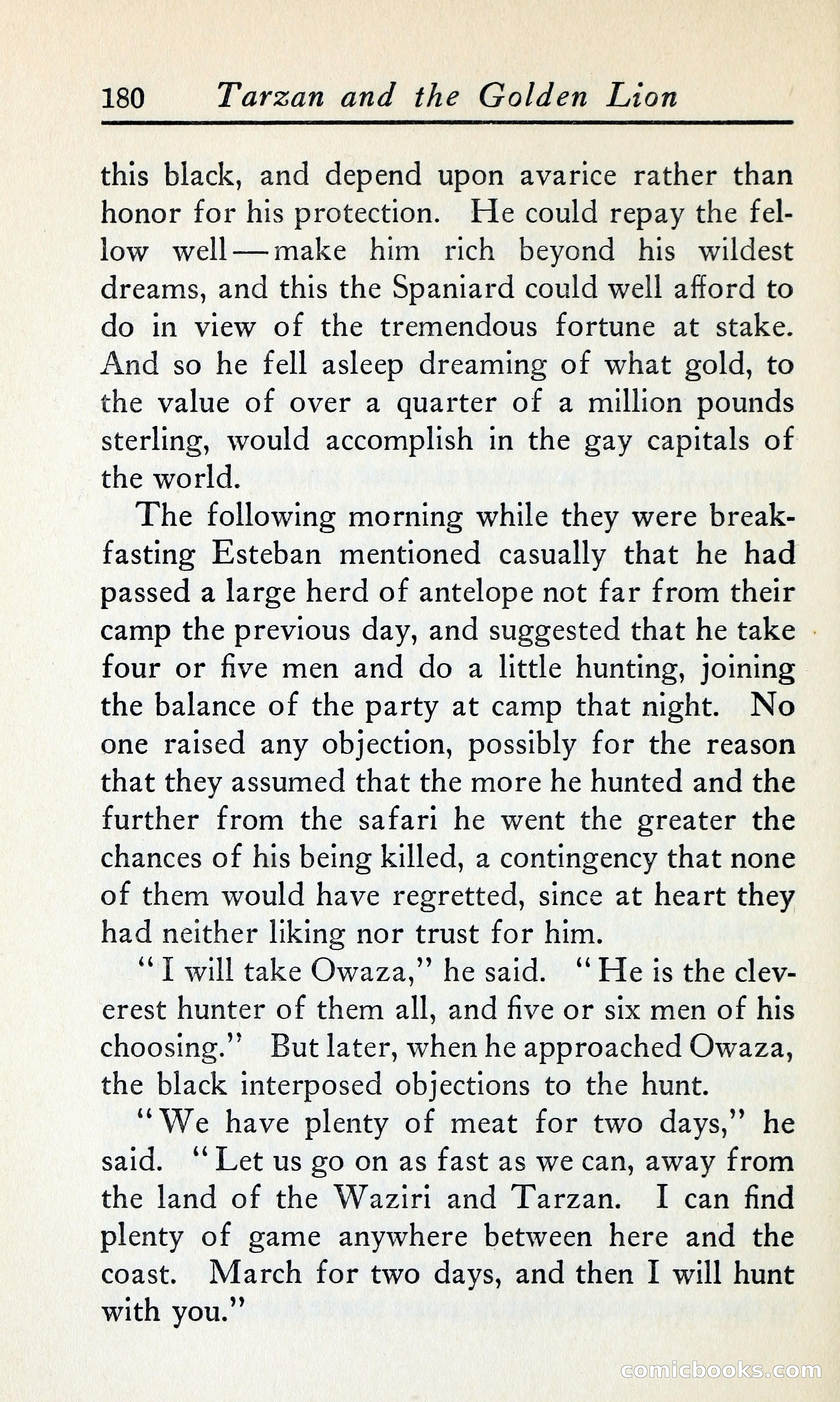 Tarzan and the Golden Lion — page 201 of 370