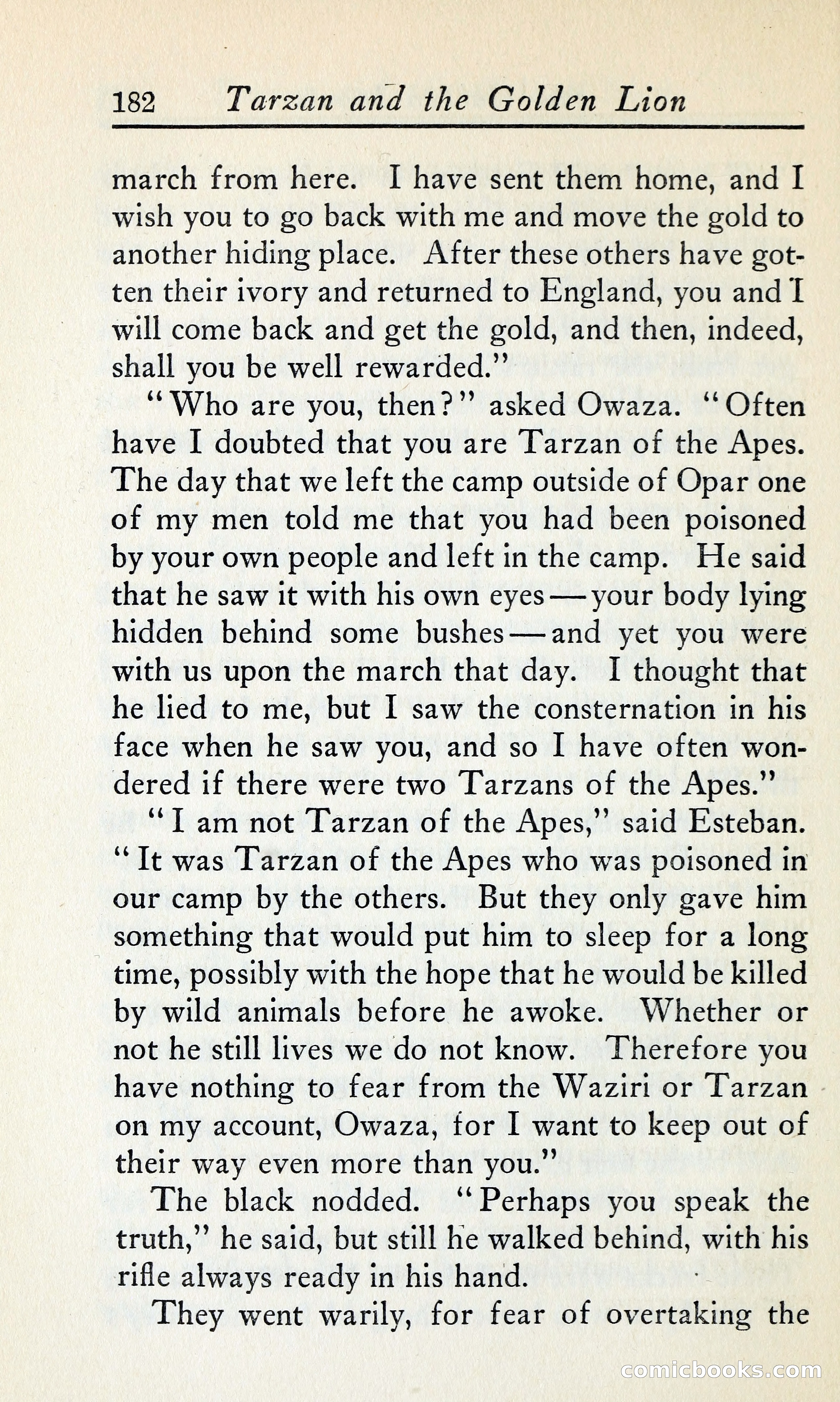 Tarzan and the Golden Lion — page 203 of 370