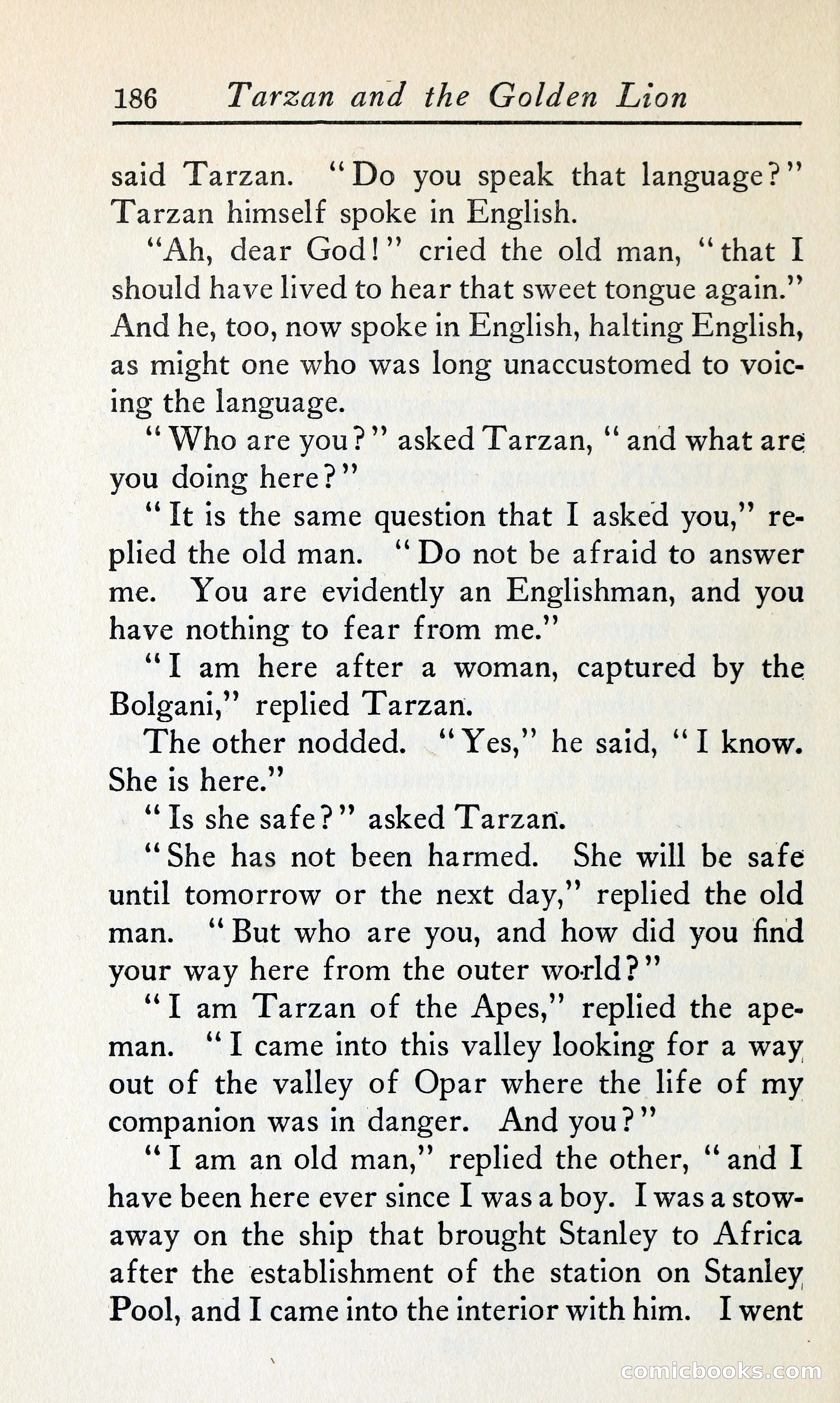 Tarzan and the Golden Lion — page 207 of 370
