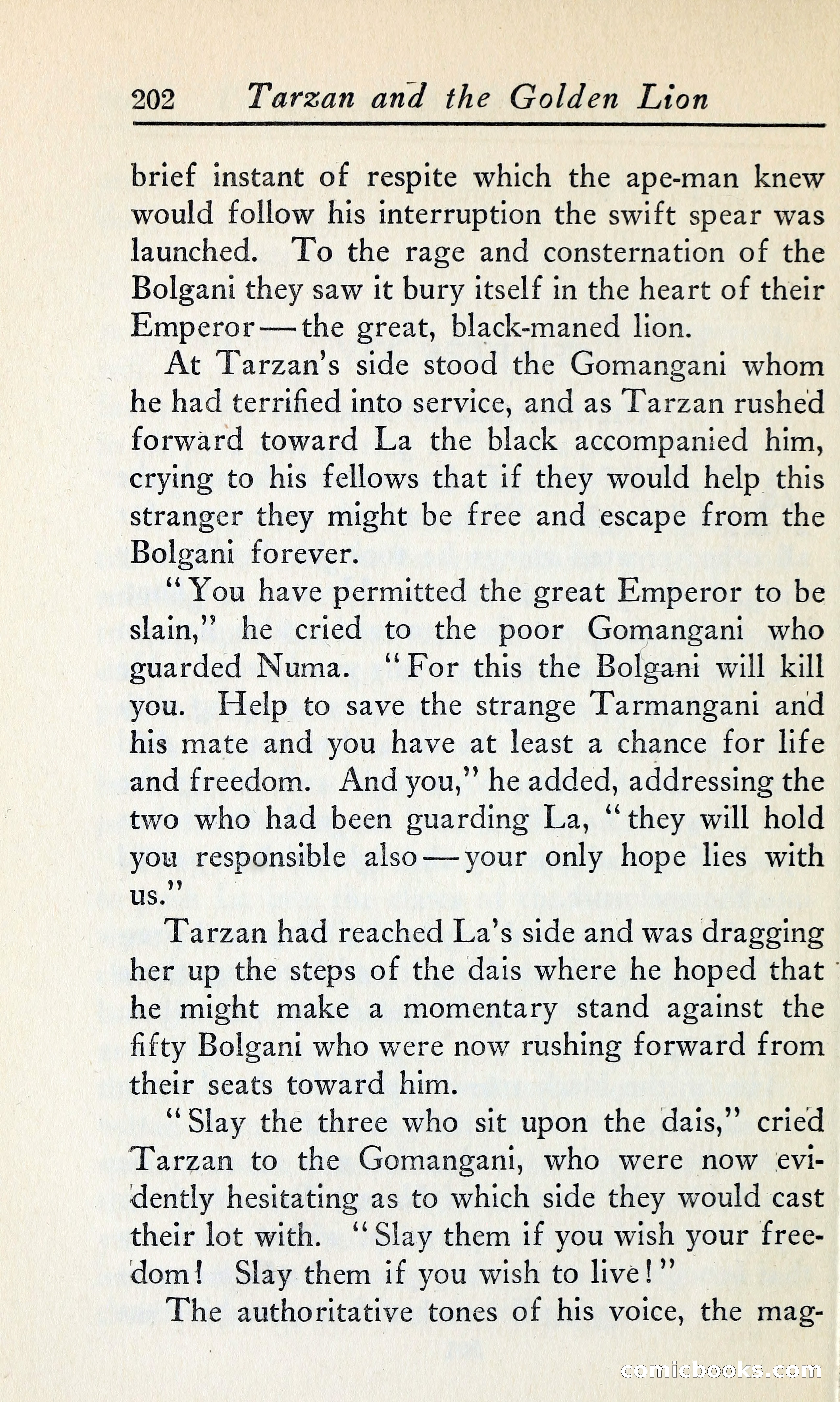 Tarzan and the Golden Lion — page 225 of 370