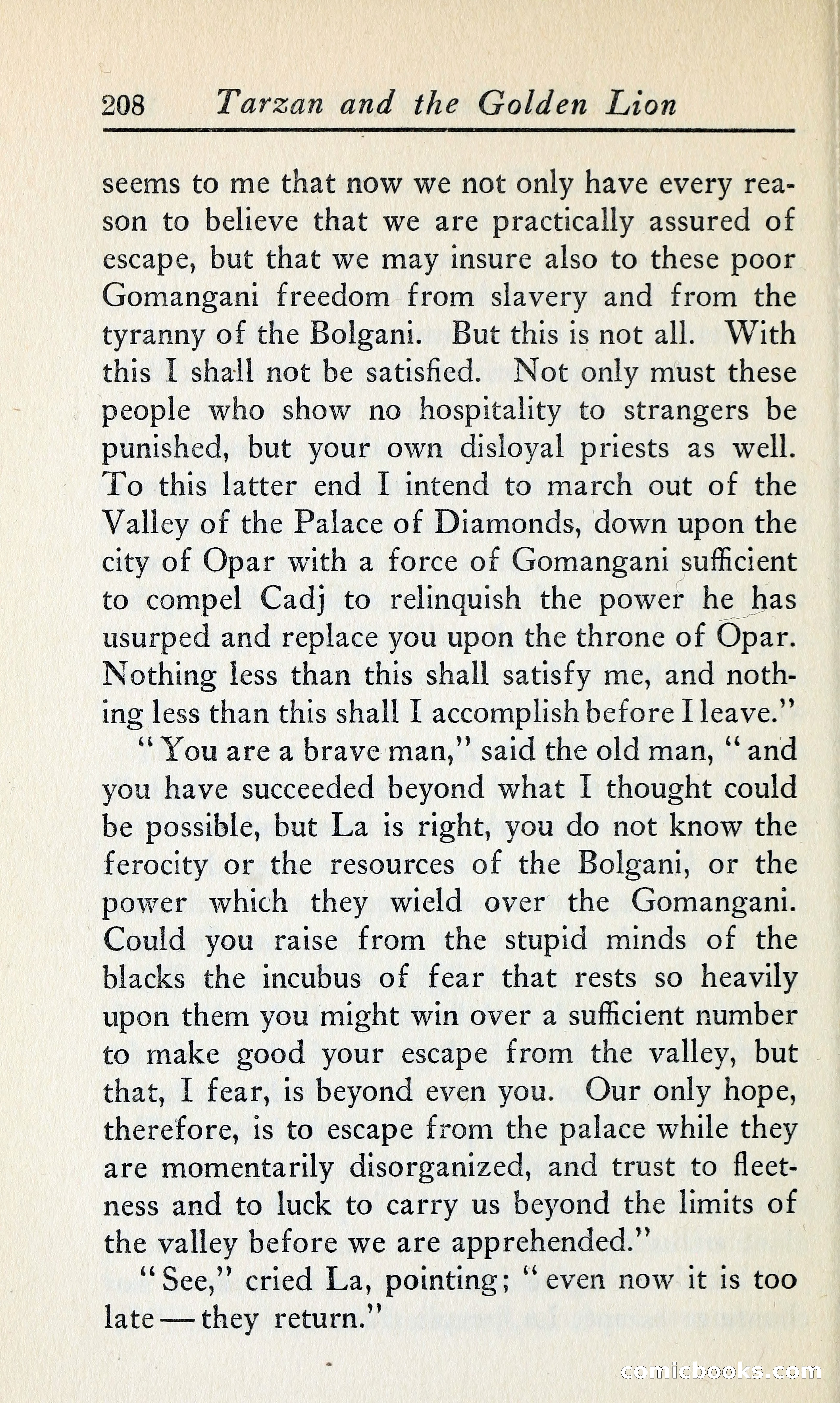 Tarzan and the Golden Lion — page 231 of 370