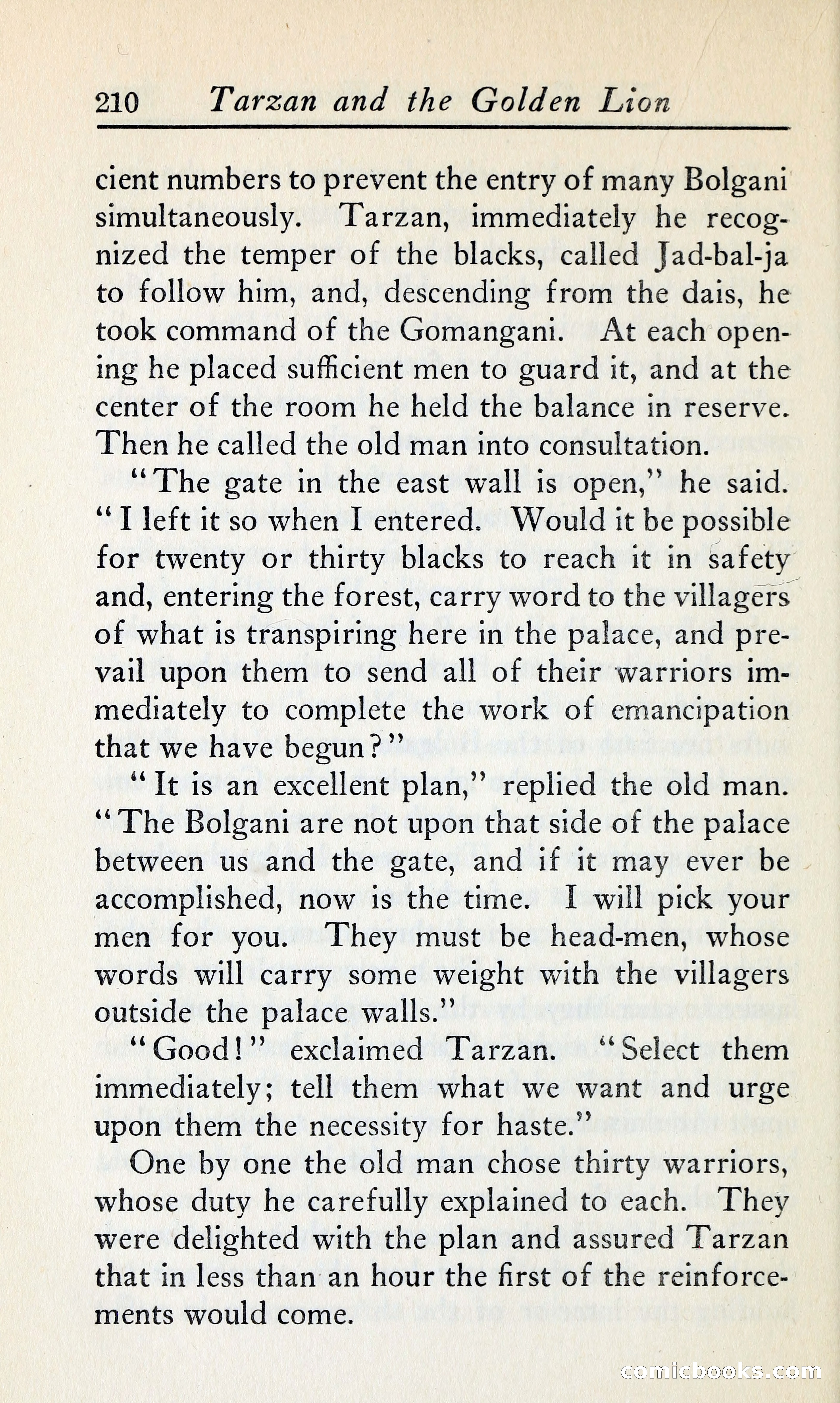 Tarzan and the Golden Lion — page 233 of 370