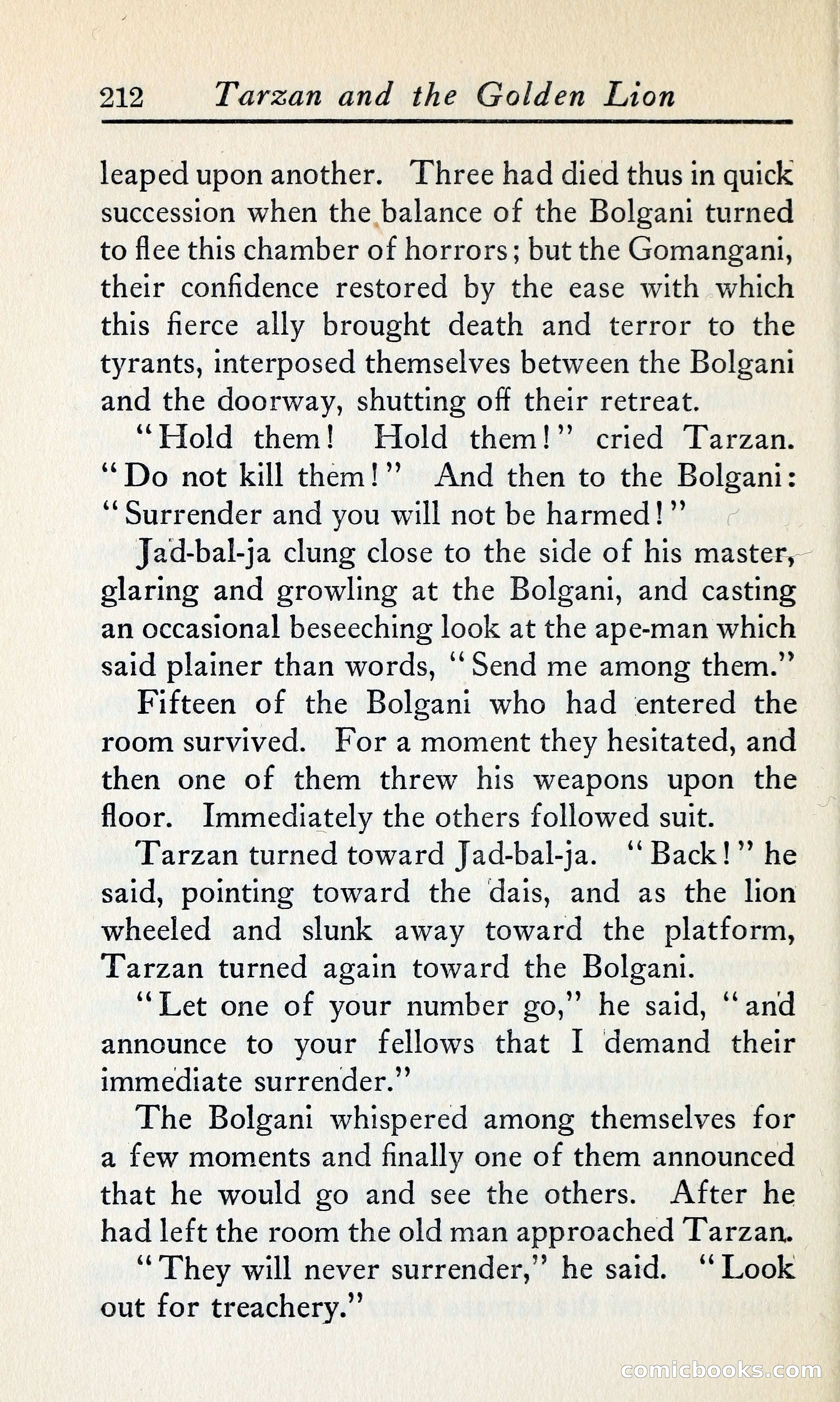 Tarzan and the Golden Lion — page 235 of 370
