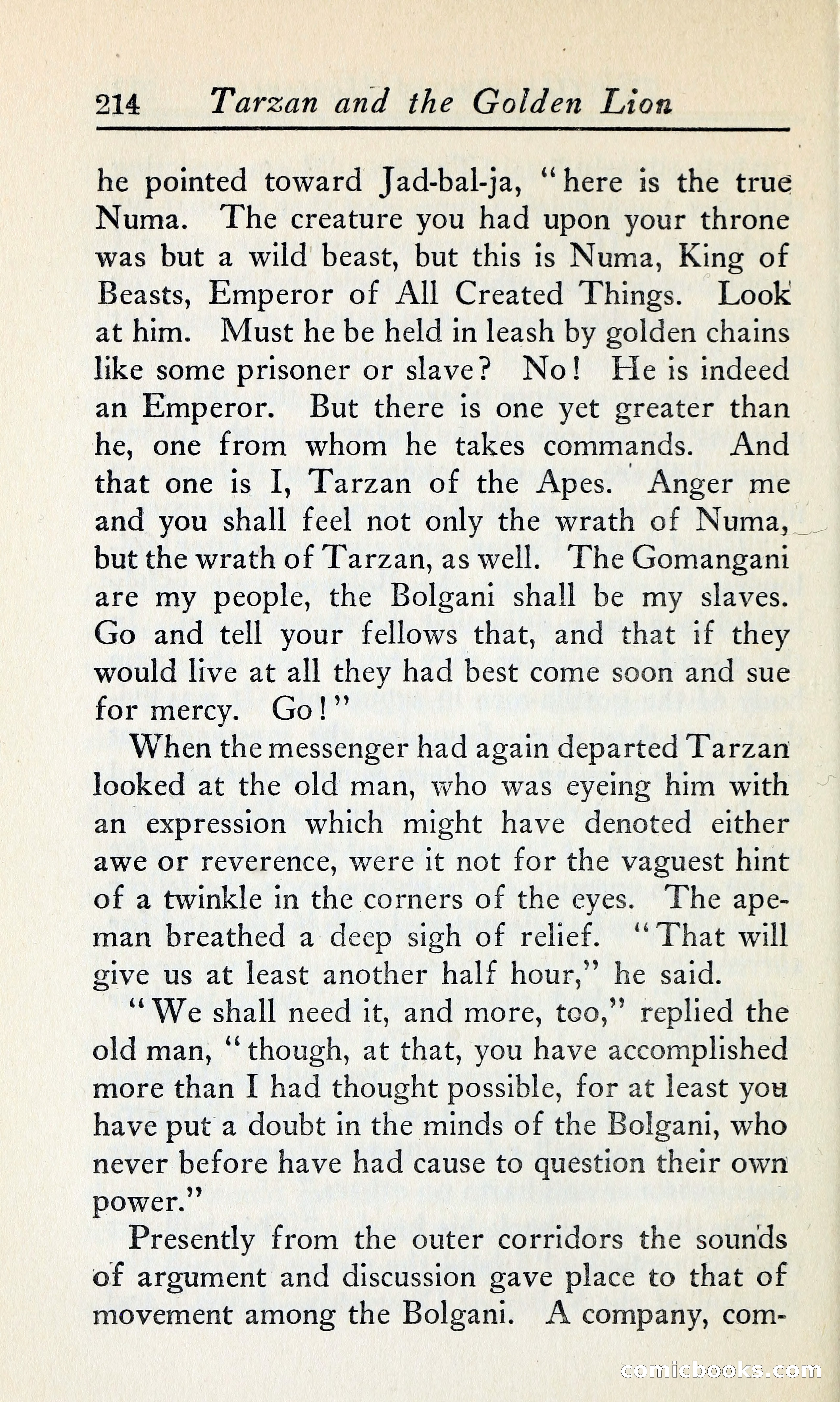 Tarzan and the Golden Lion — page 237 of 370