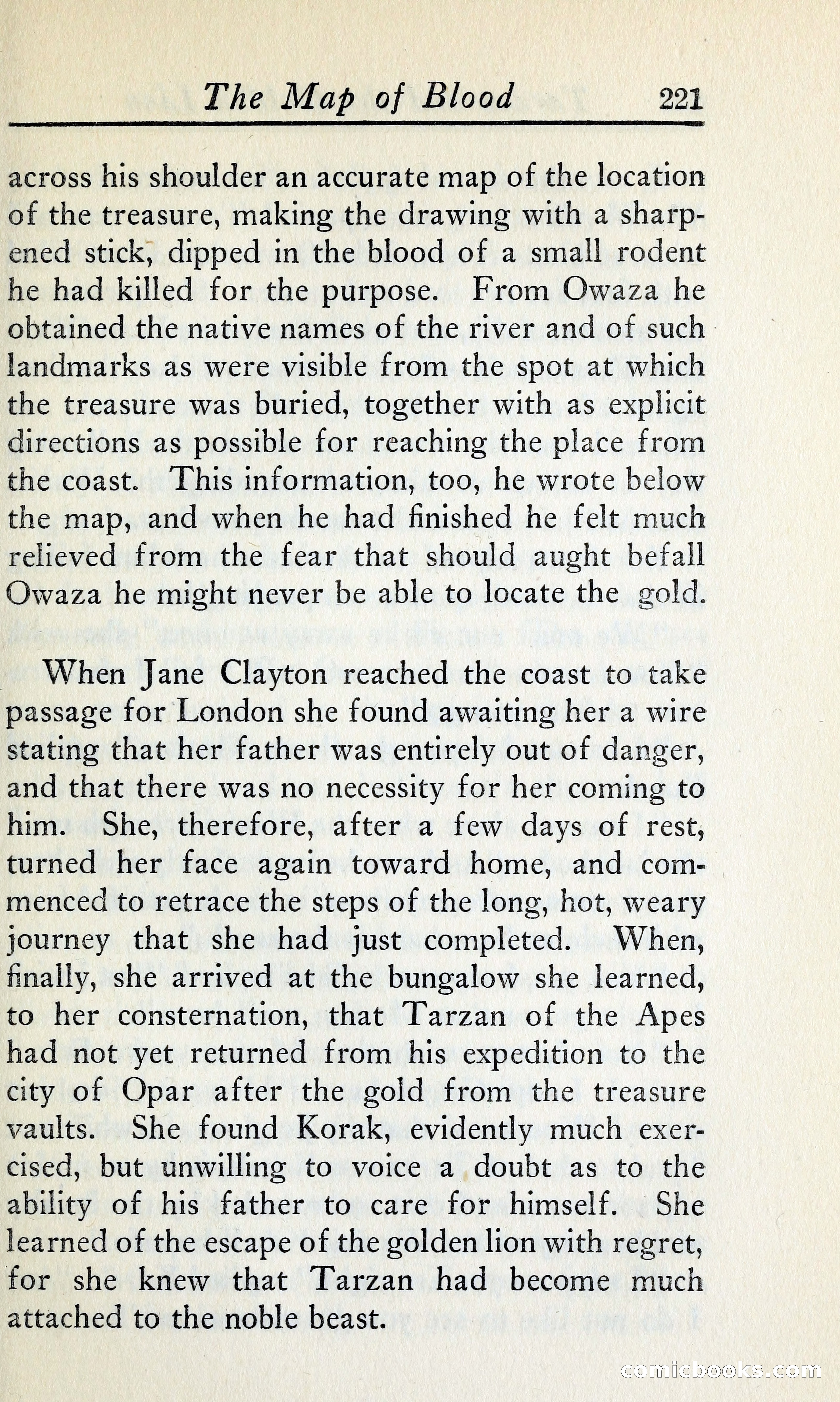 Tarzan and the Golden Lion — page 244 of 370