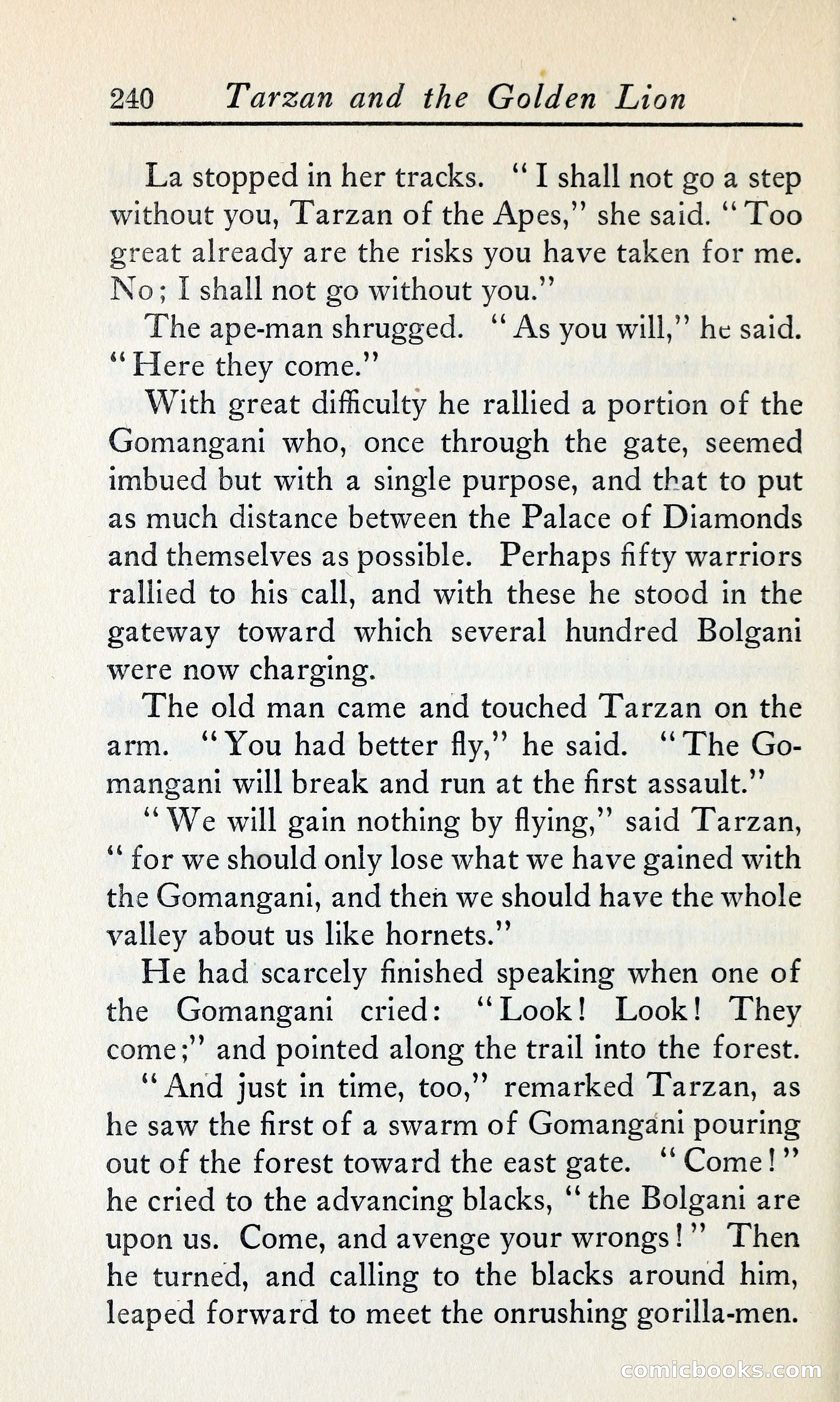Tarzan and the Golden Lion — page 263 of 370
