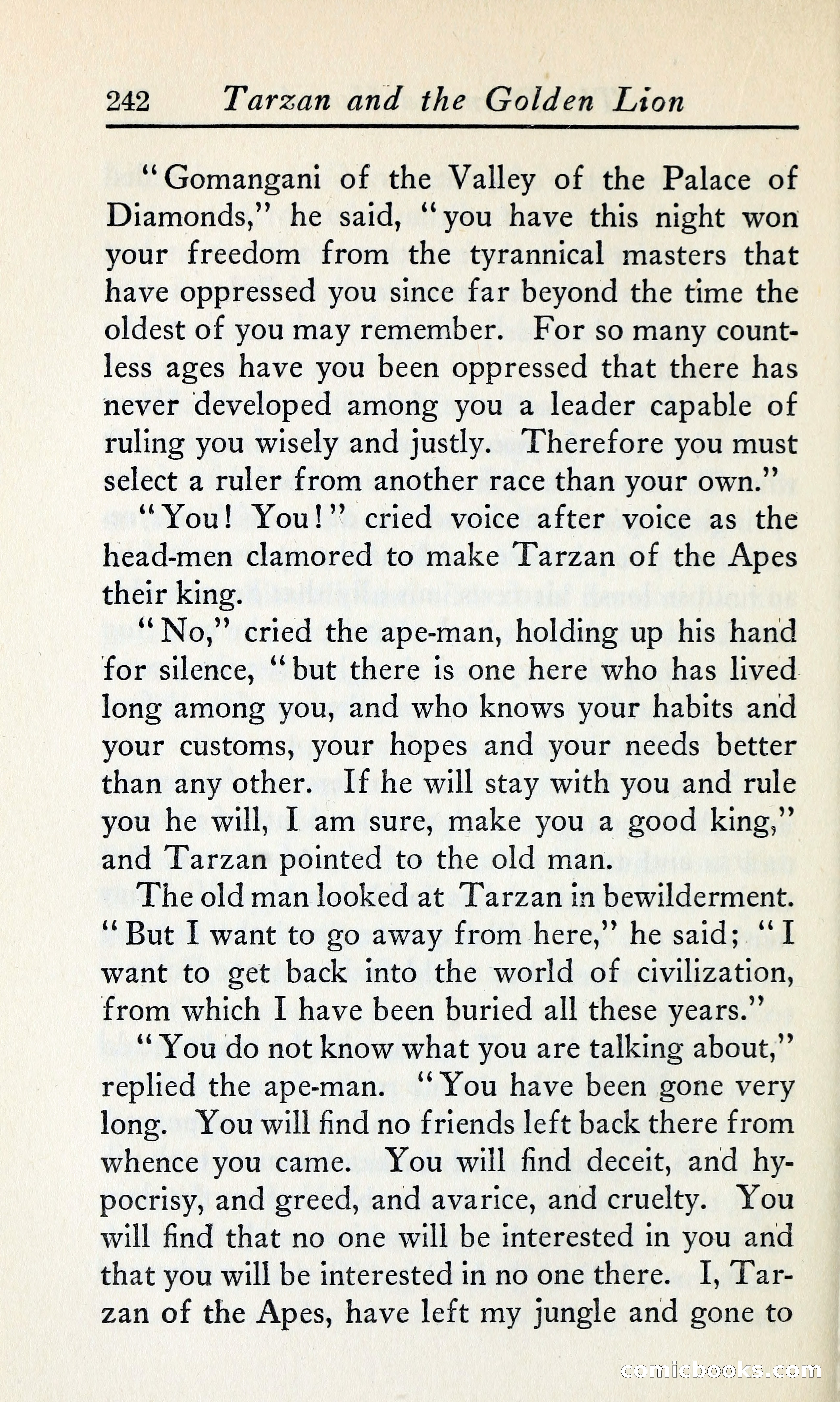Tarzan and the Golden Lion — page 265 of 370