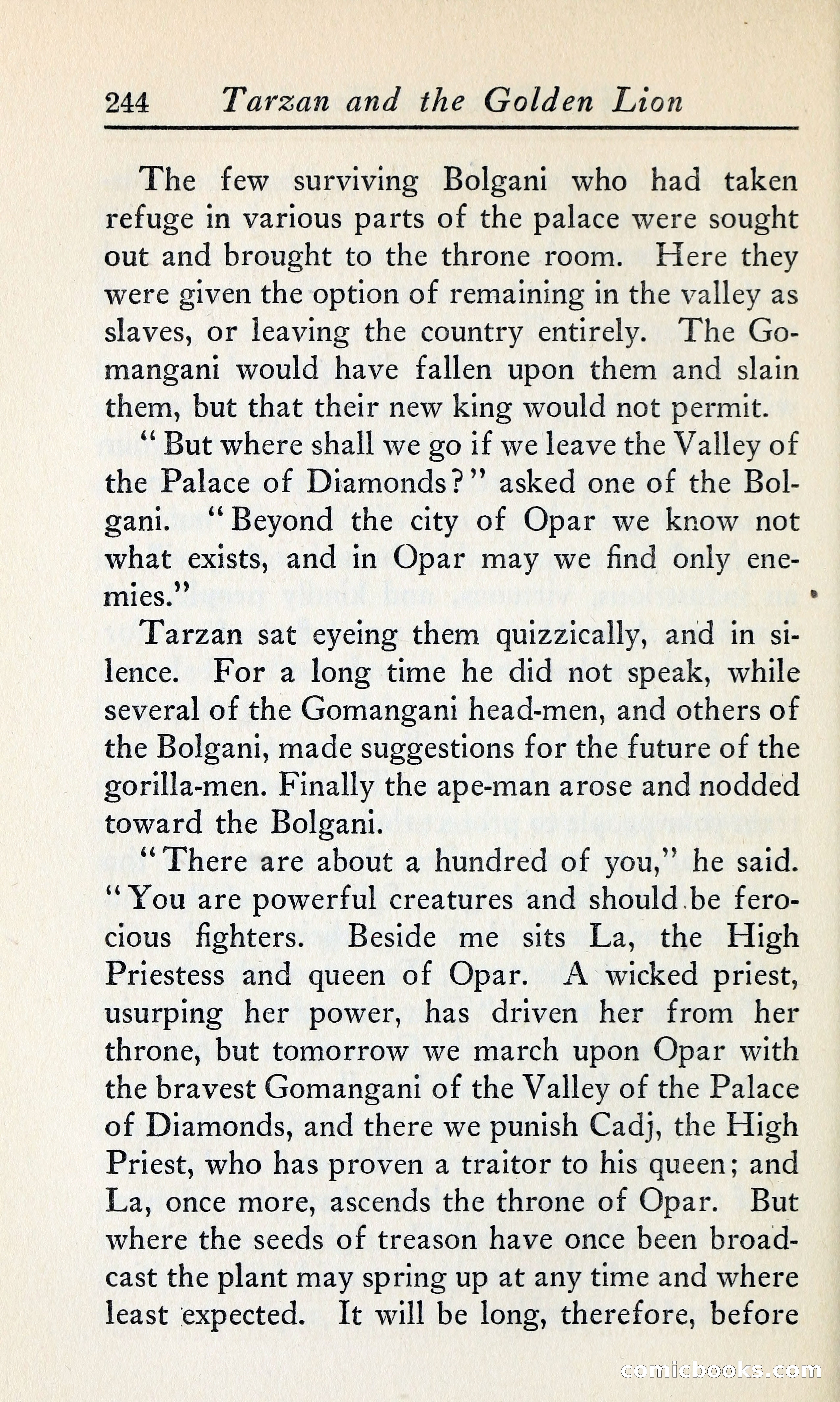 Tarzan and the Golden Lion — page 267 of 370