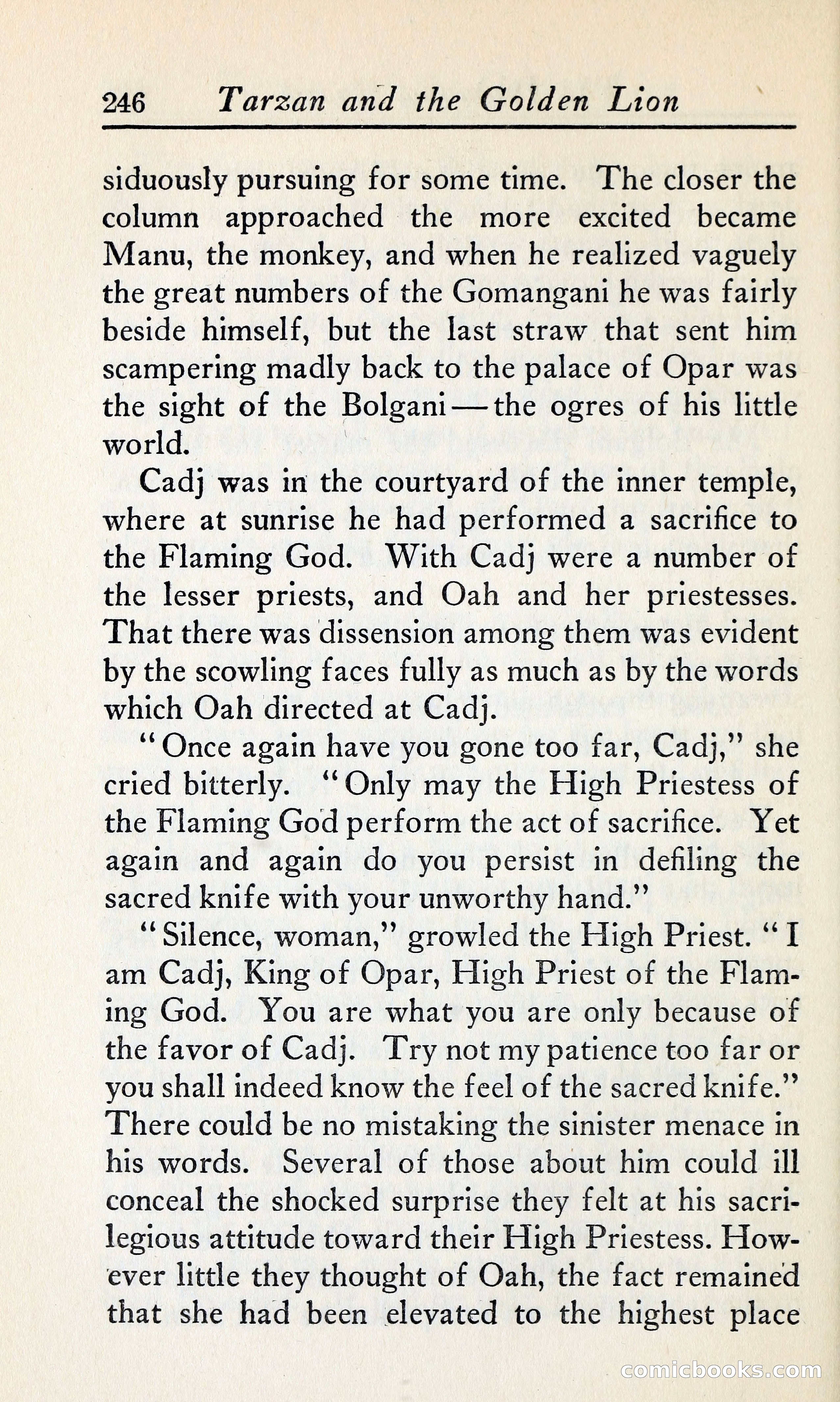 Tarzan and the Golden Lion — page 269 of 370