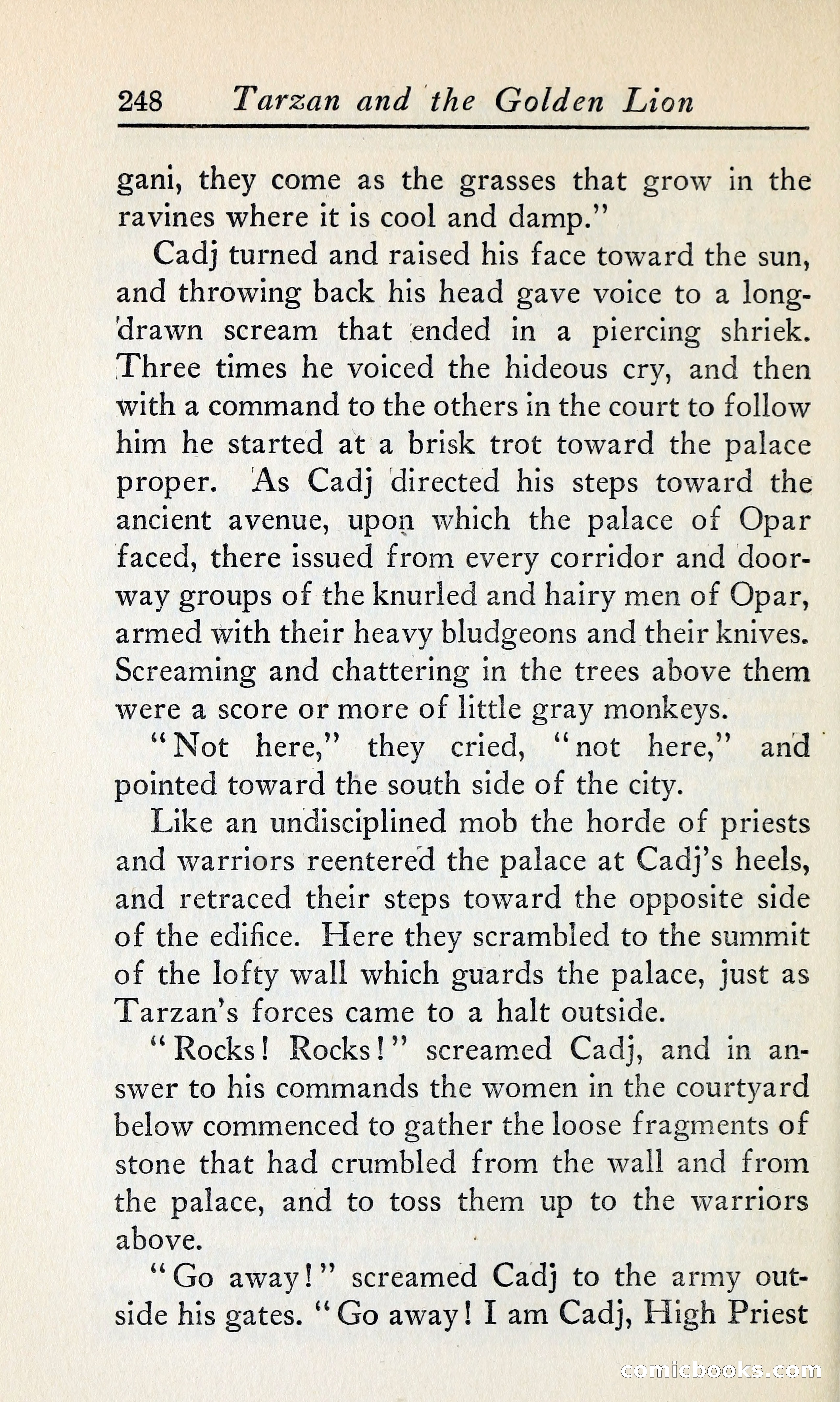 Tarzan and the Golden Lion — page 271 of 370