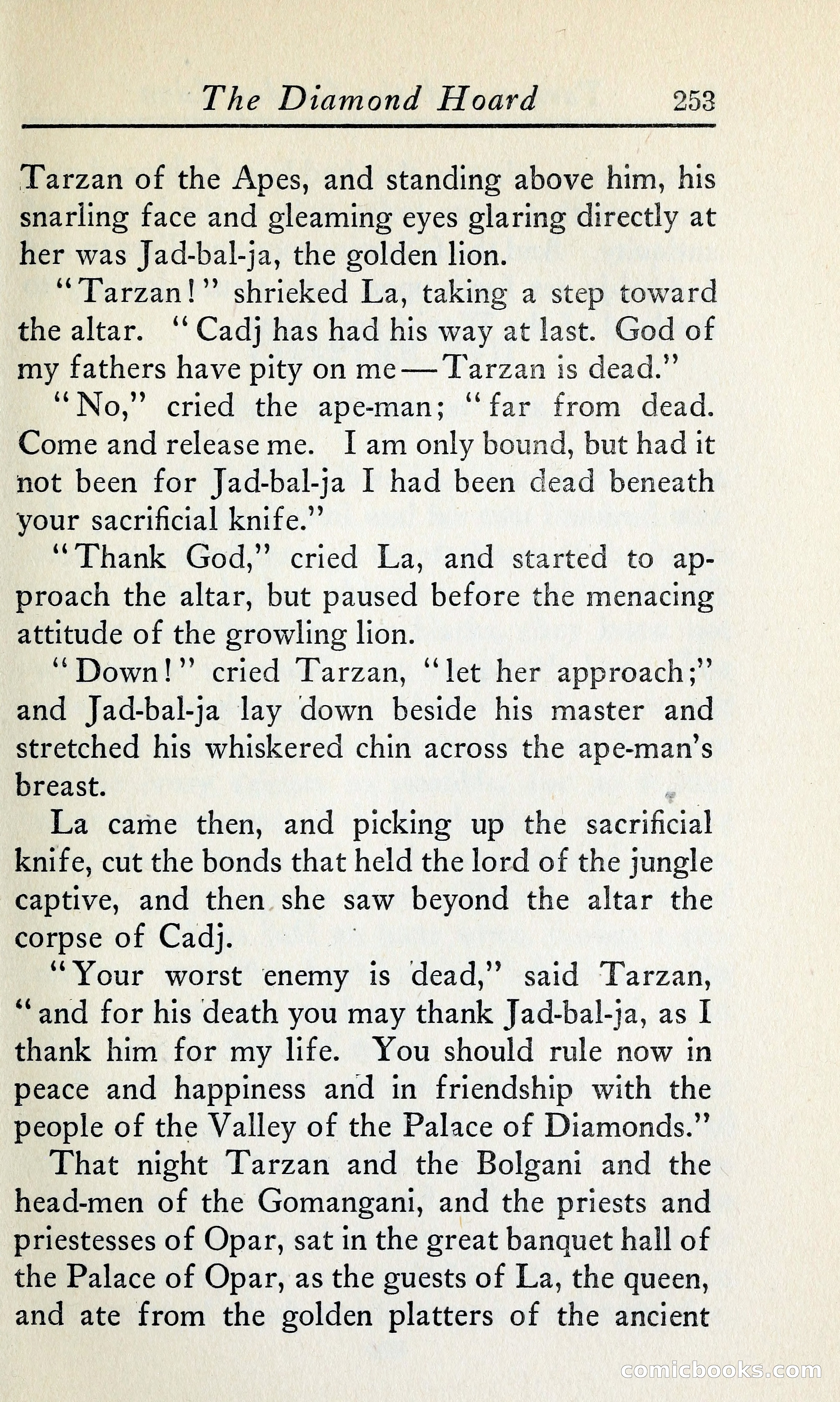 Tarzan and the Golden Lion — page 278 of 370