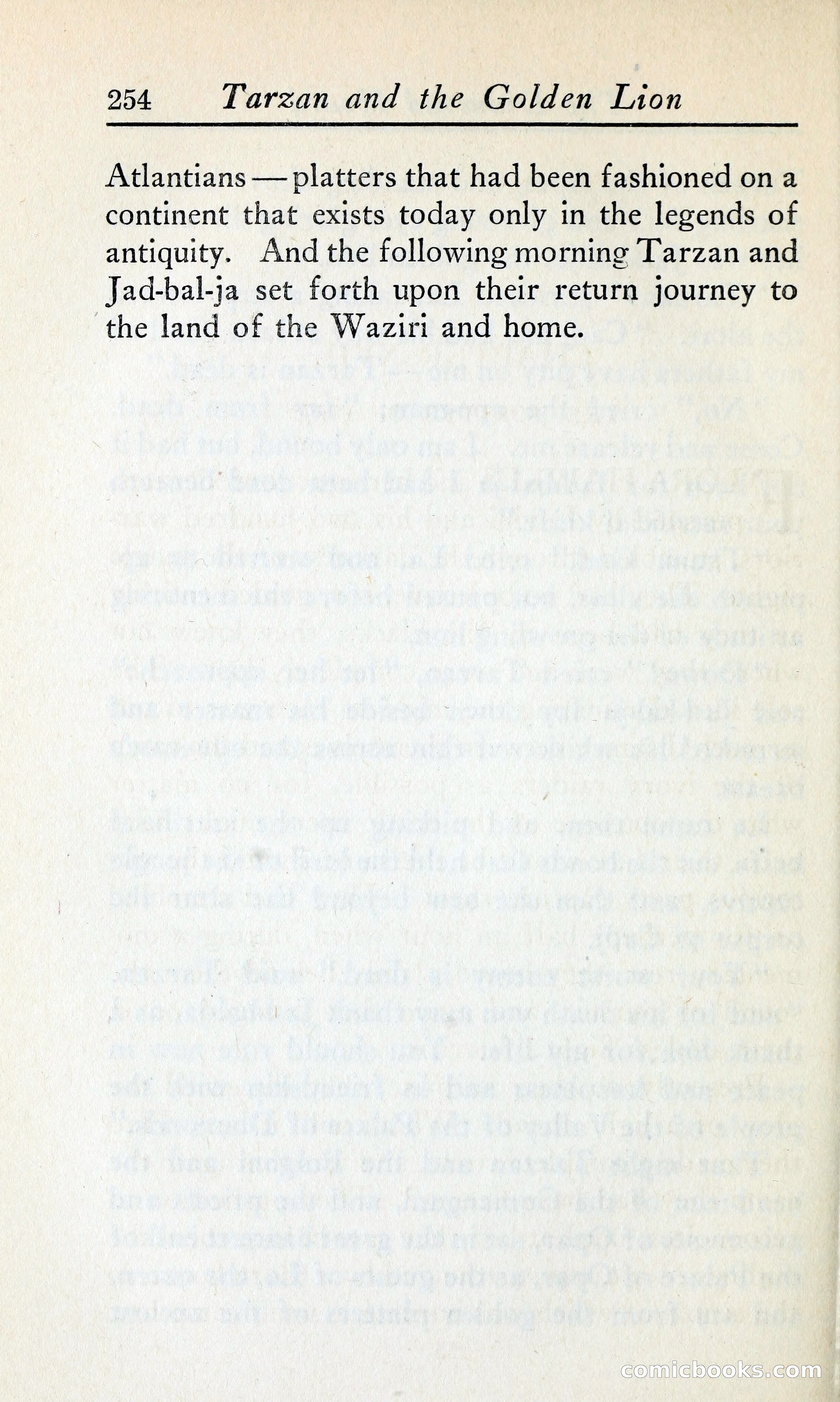 Tarzan and the Golden Lion — page 279 of 370