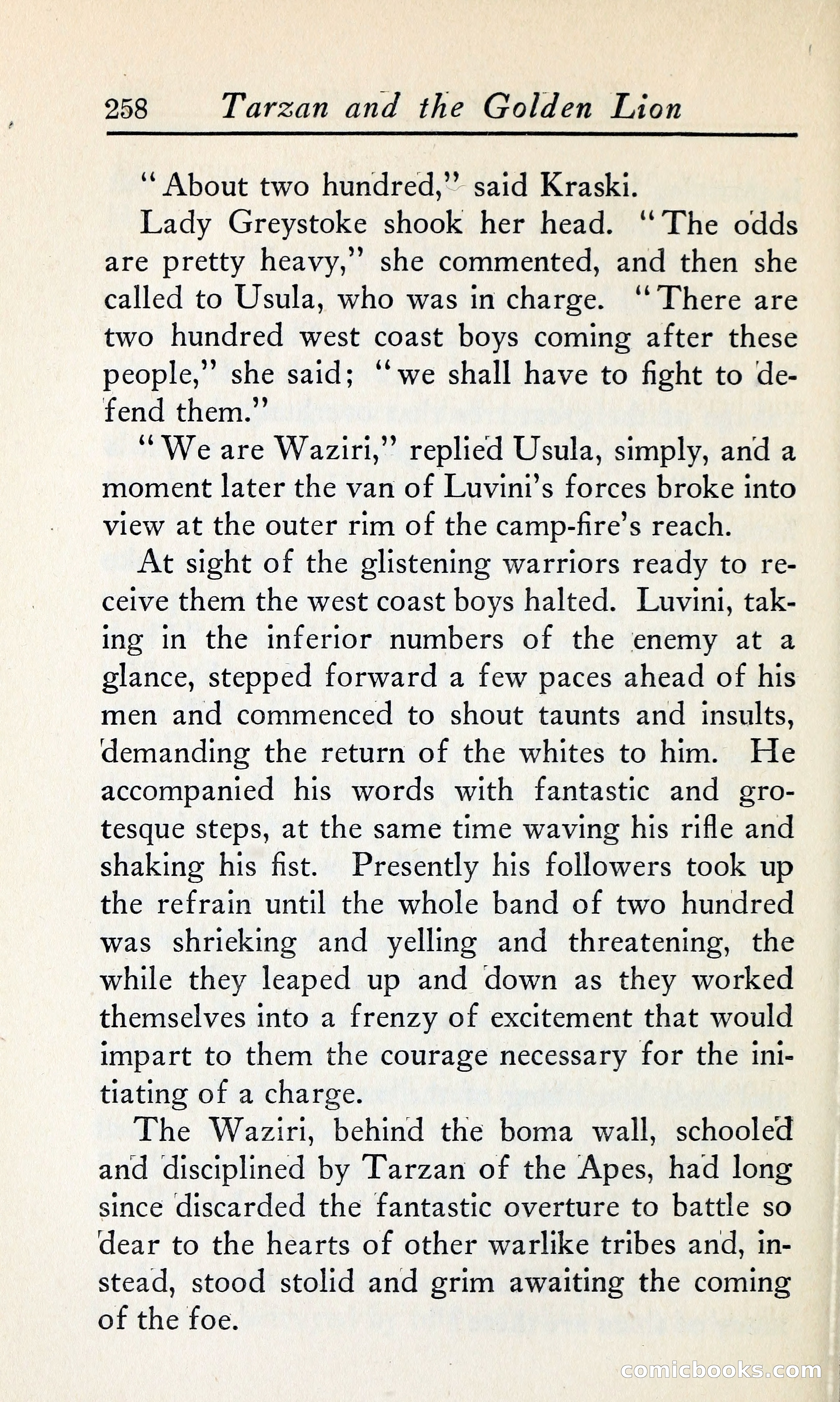 Tarzan and the Golden Lion — page 283 of 370
