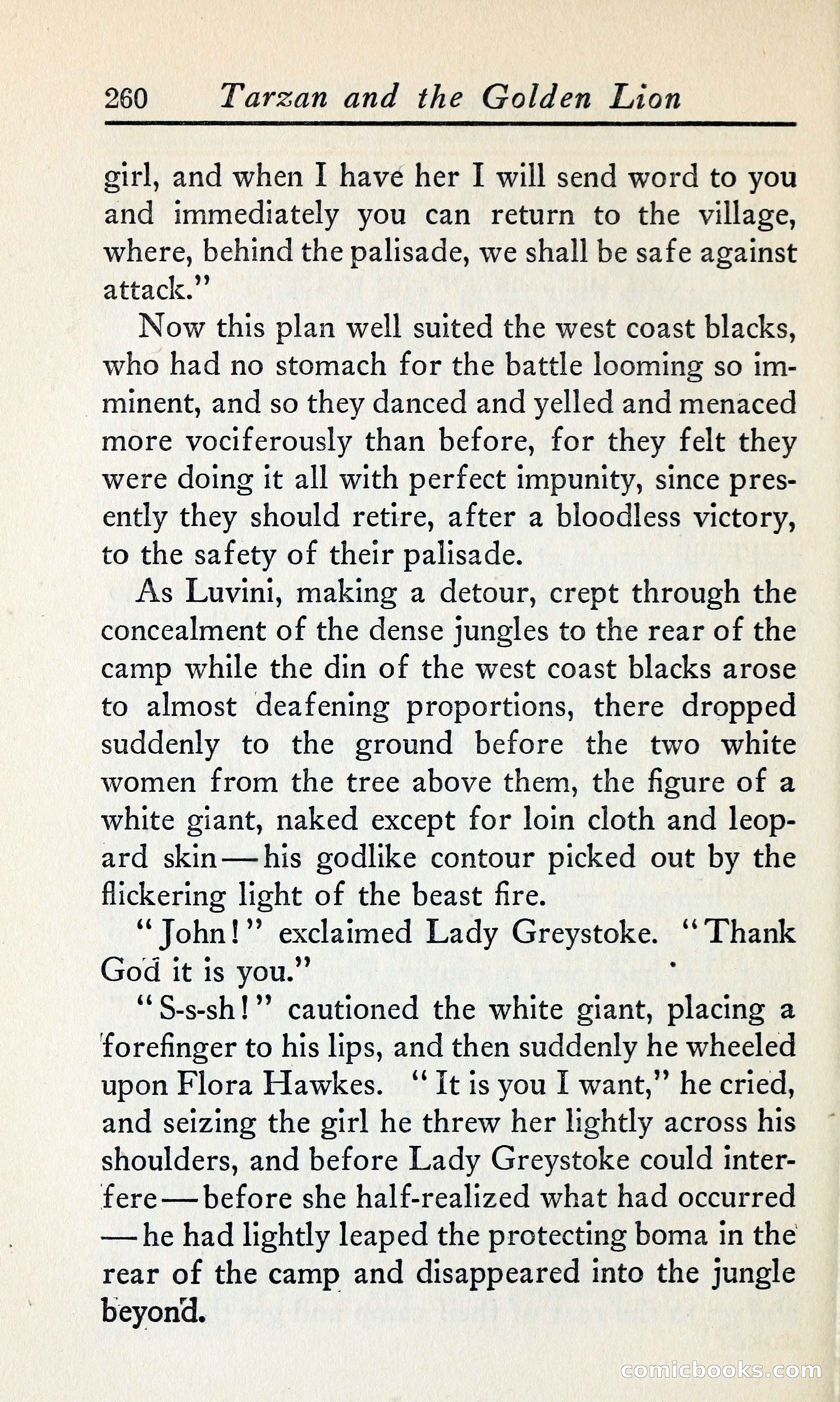 Tarzan and the Golden Lion — page 285 of 370
