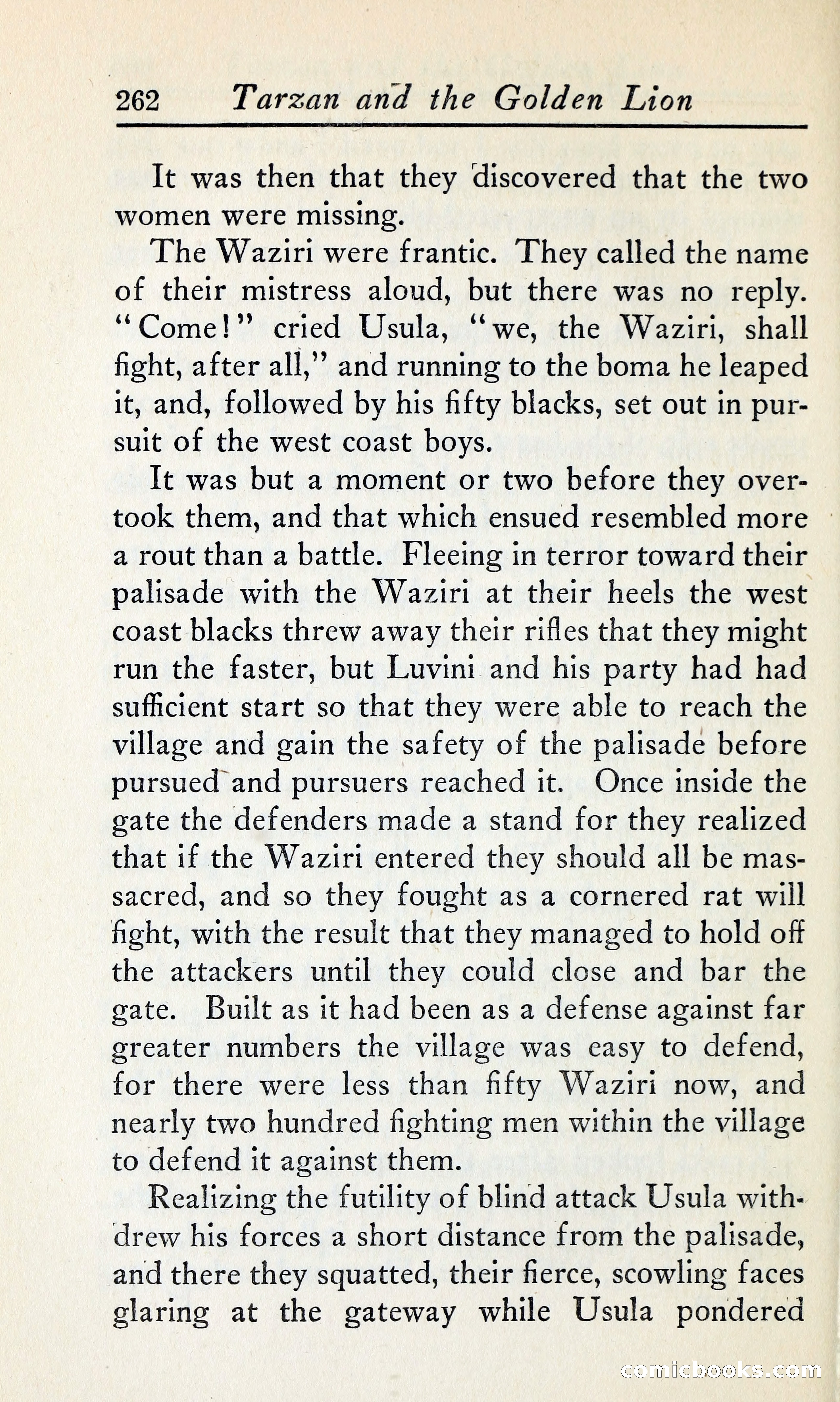 Tarzan and the Golden Lion — page 287 of 370