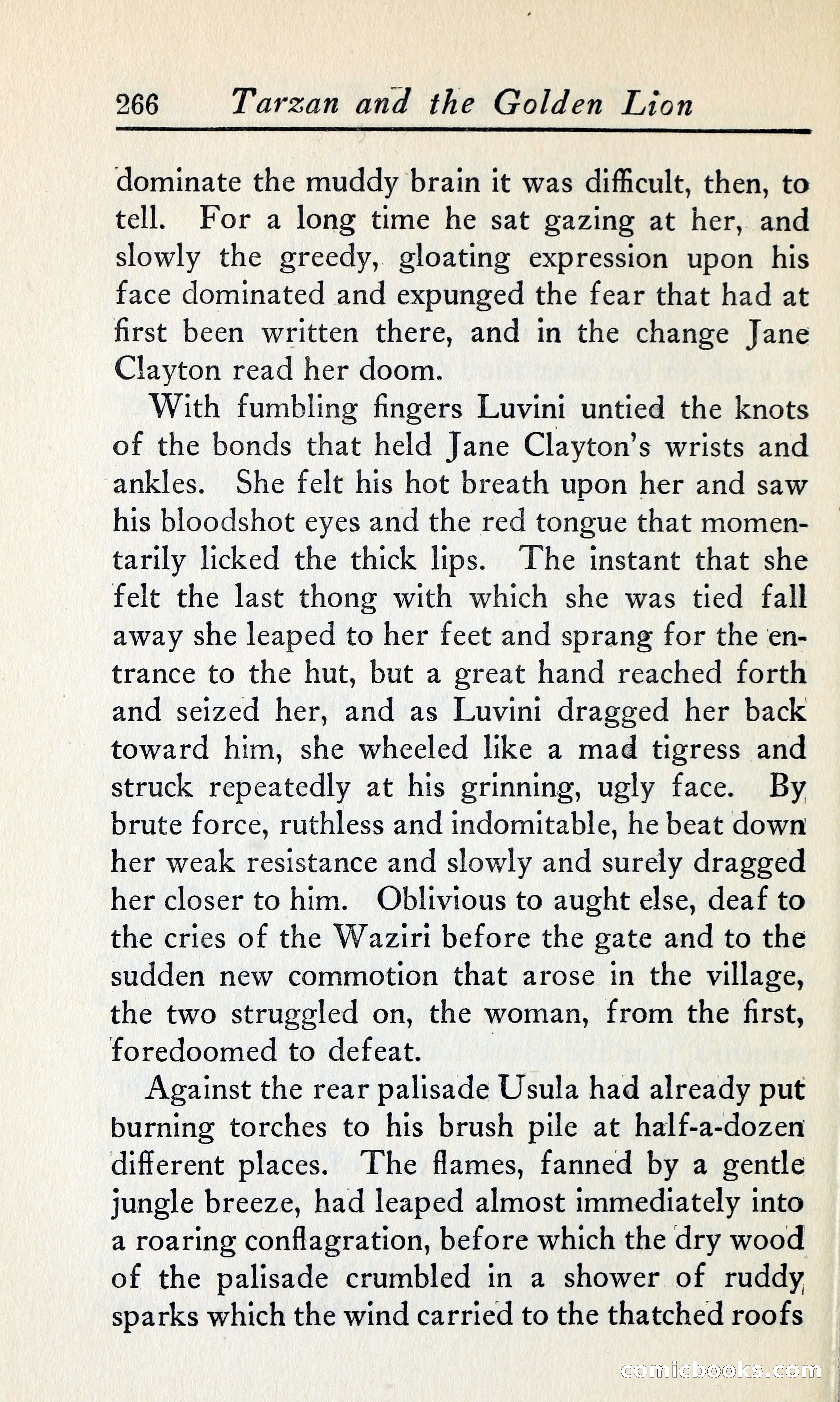 Tarzan and the Golden Lion — page 291 of 370