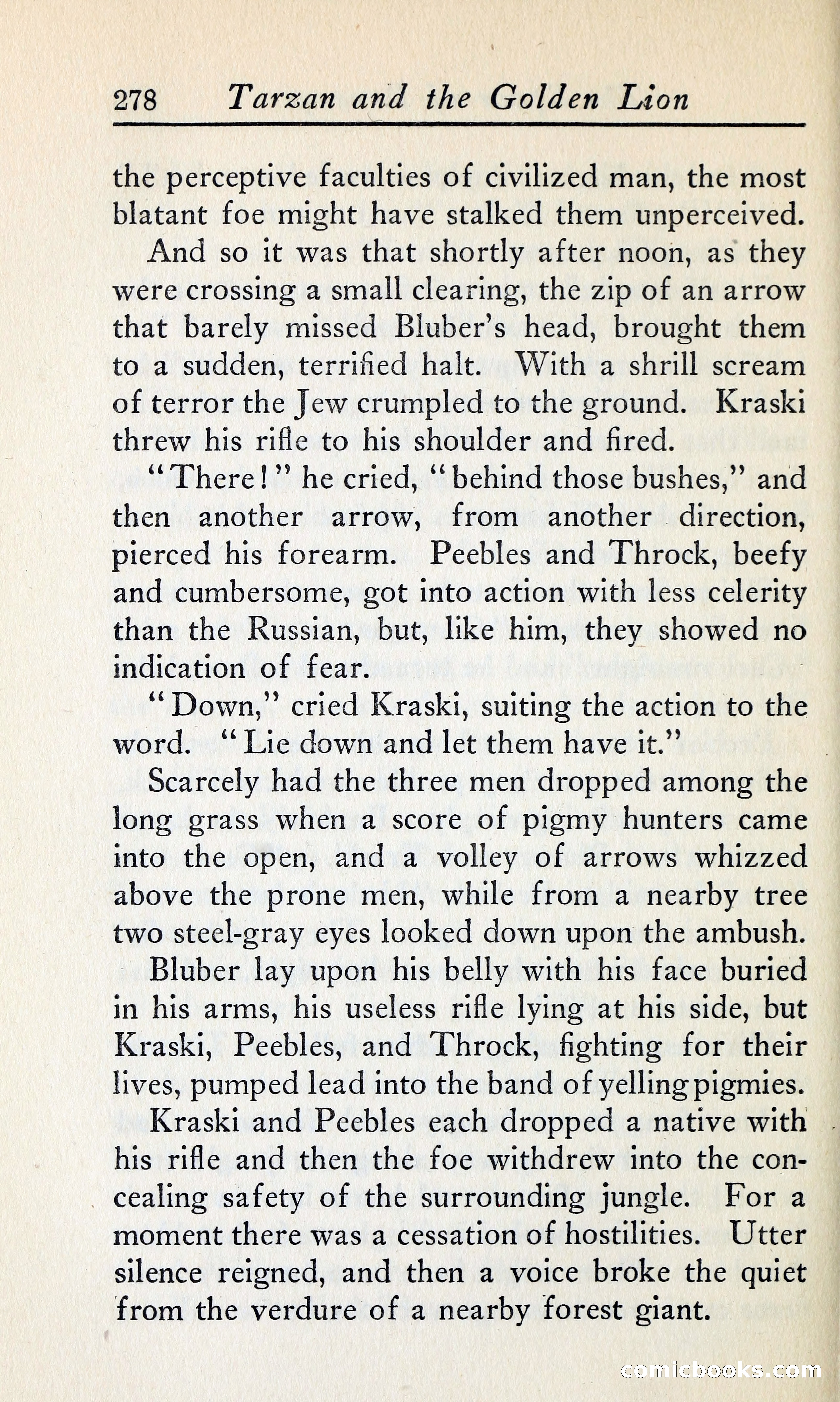 Tarzan and the Golden Lion — page 305 of 370