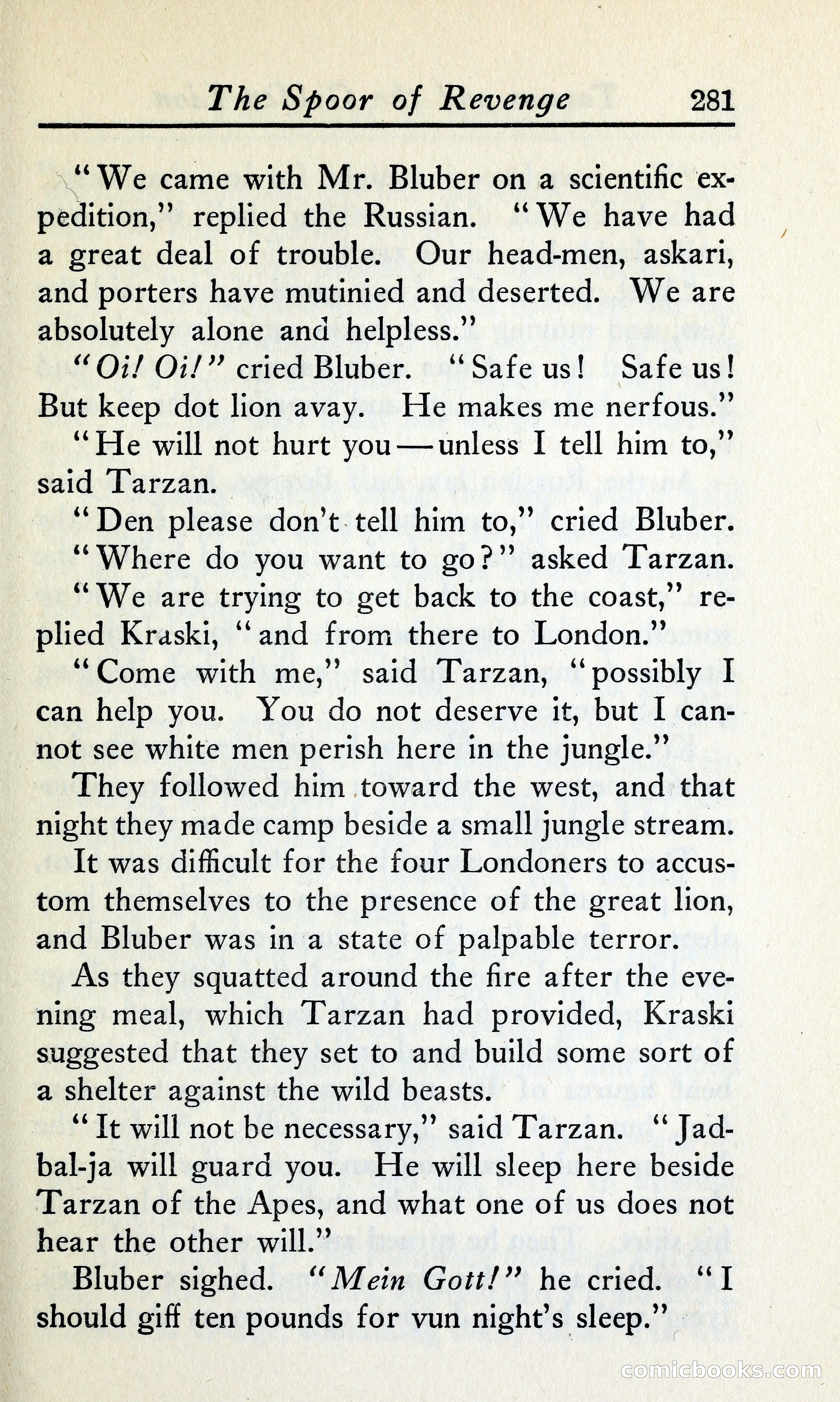 Tarzan and the Golden Lion — page 308 of 370