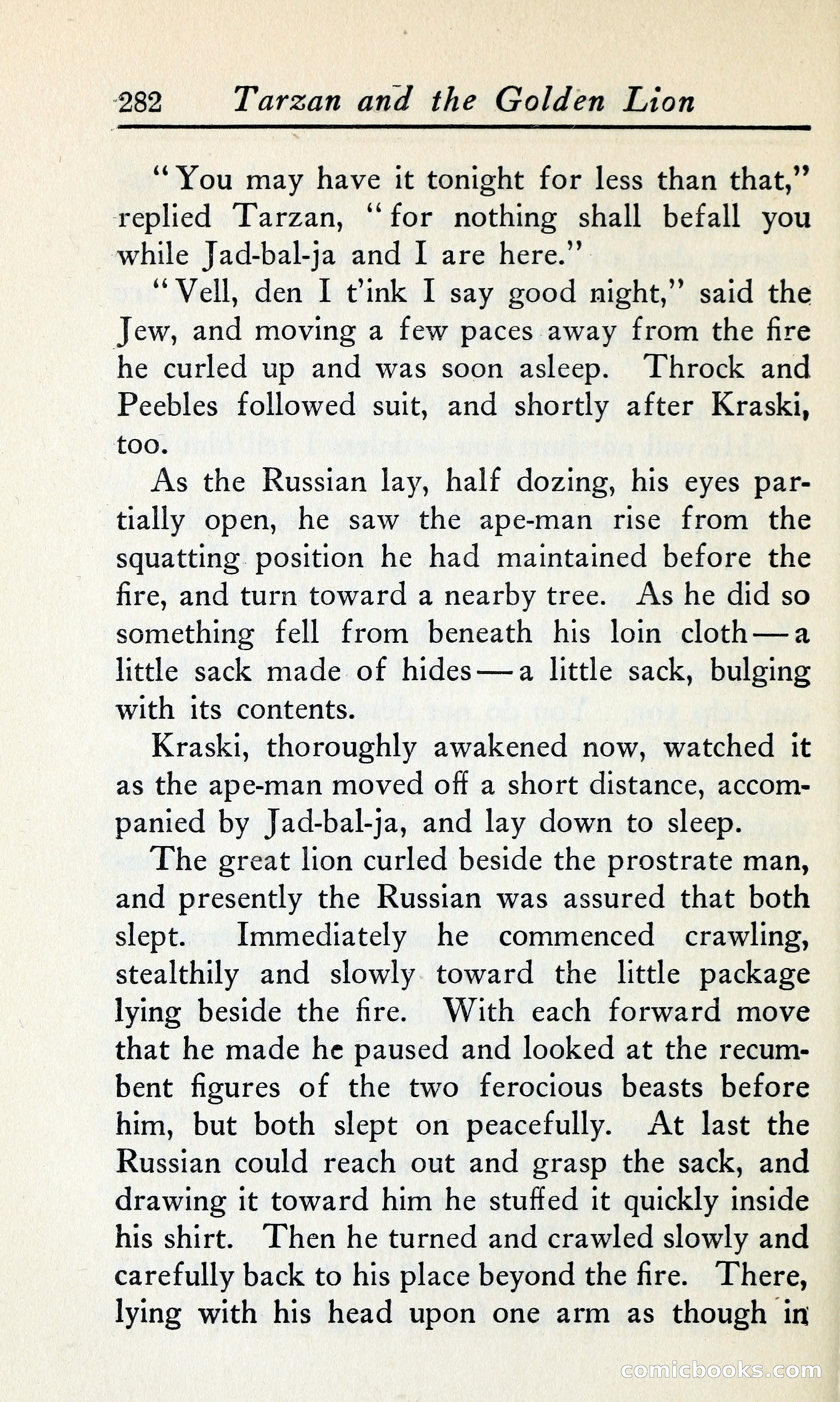Tarzan and the Golden Lion — page 309 of 370