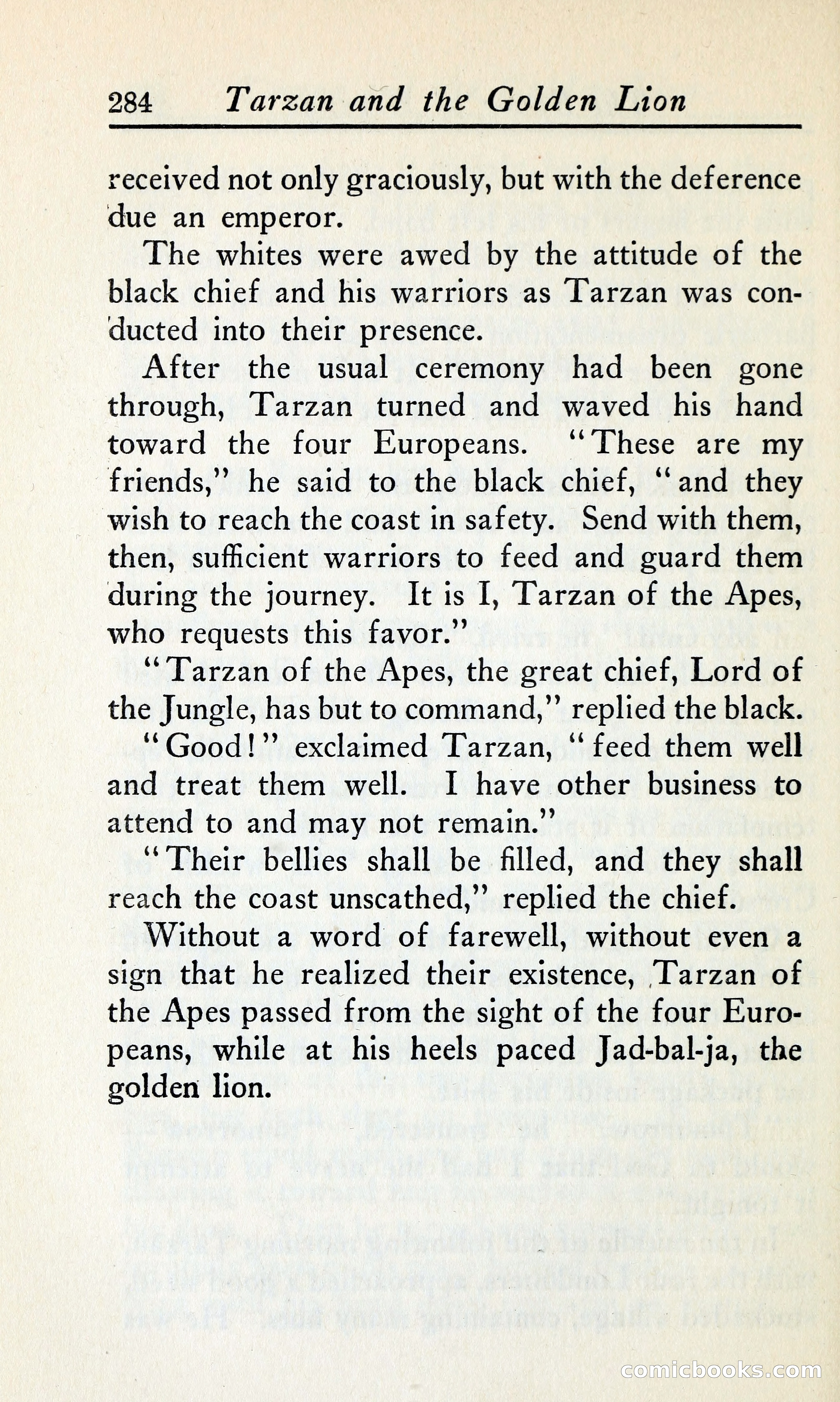 Tarzan and the Golden Lion — page 311 of 370