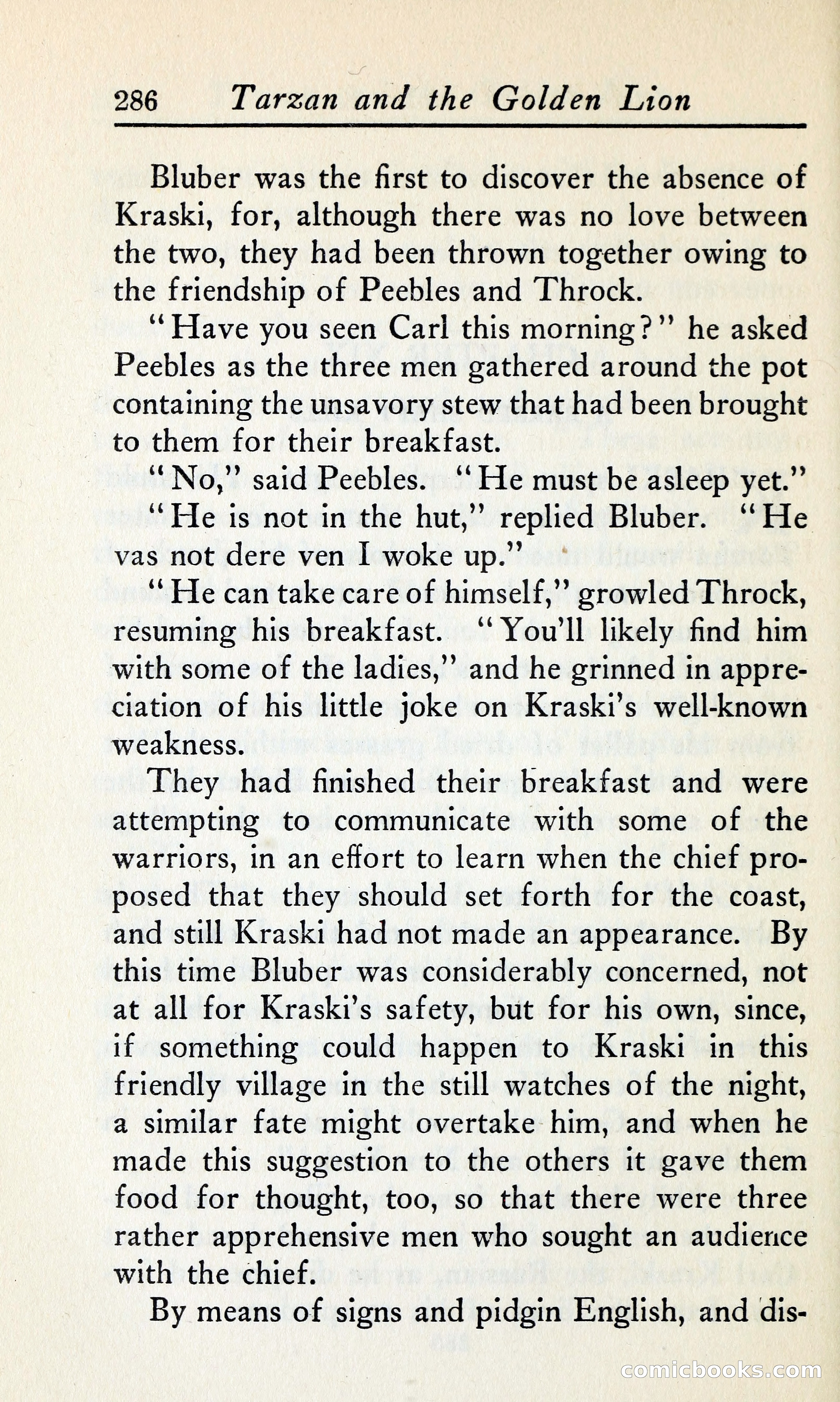 Tarzan and the Golden Lion — page 313 of 370