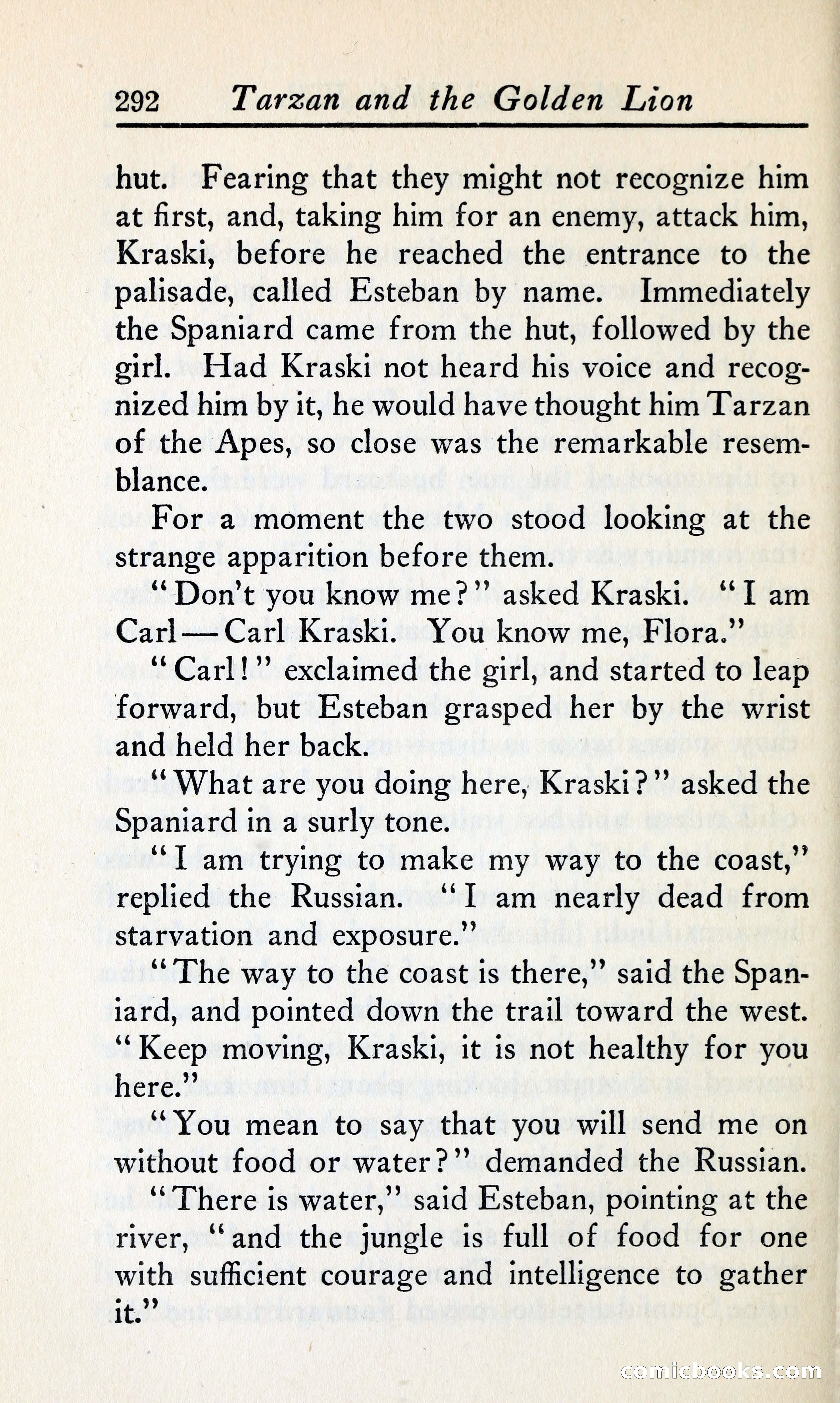 Tarzan and the Golden Lion — page 319 of 370