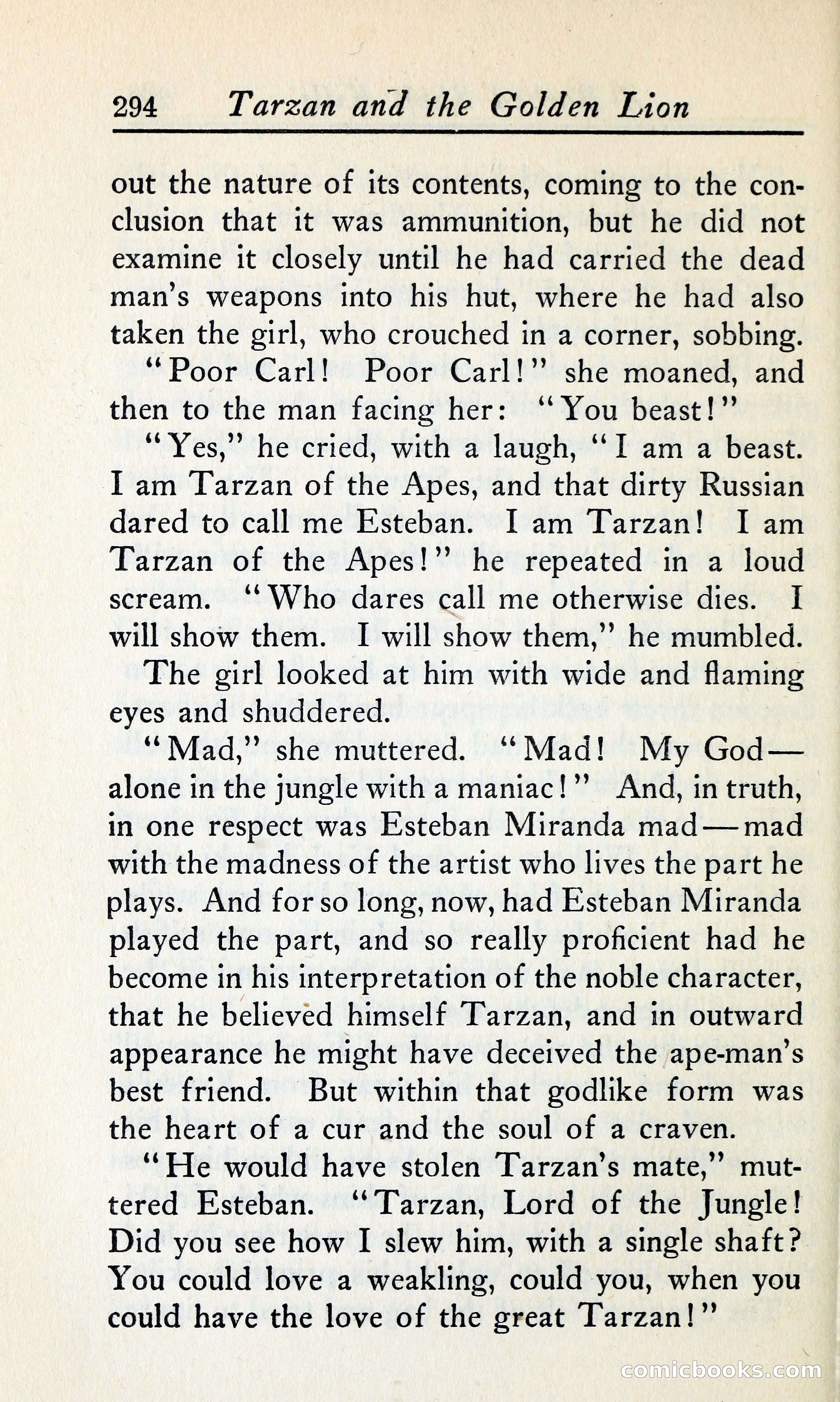 Tarzan and the Golden Lion — page 321 of 370