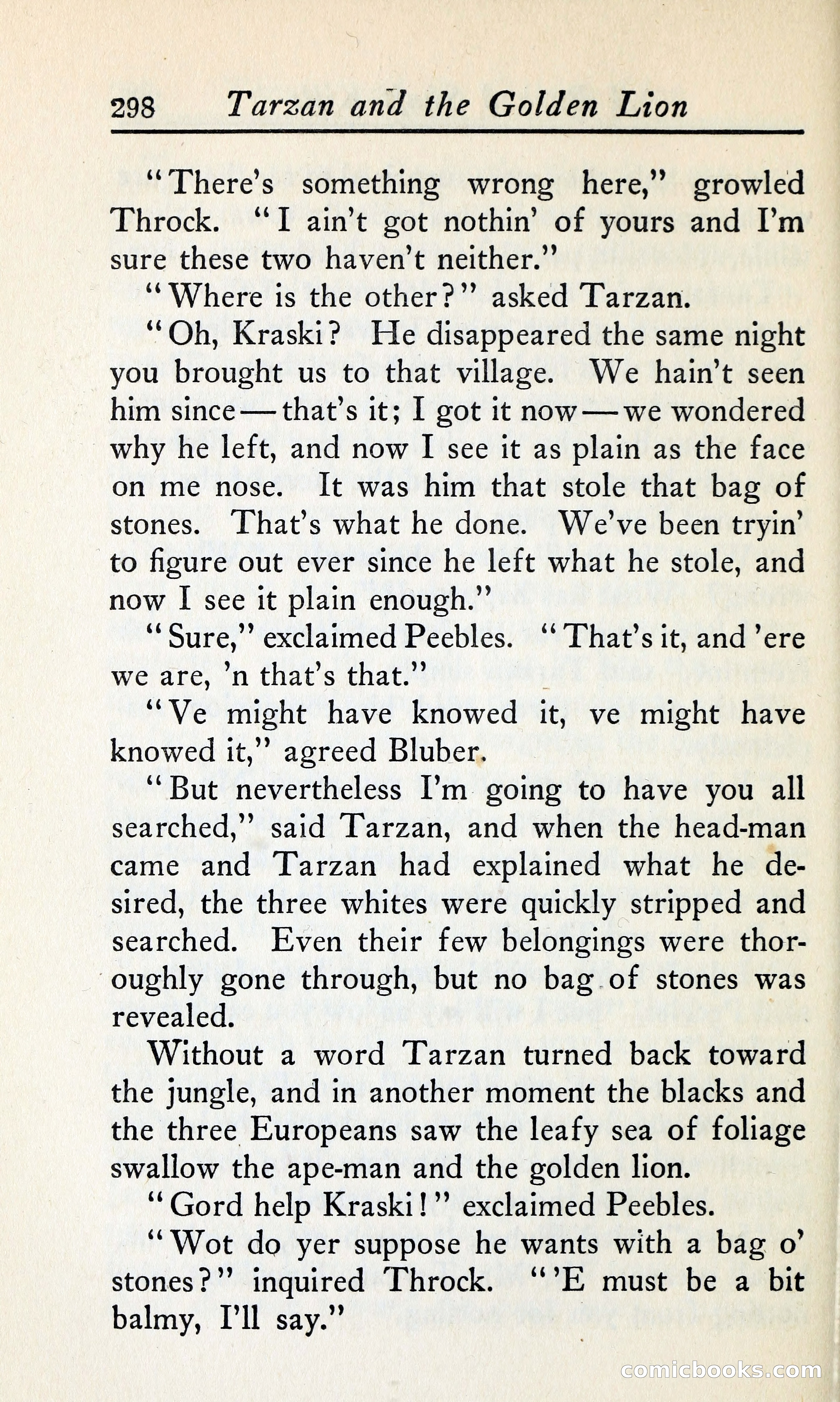 Tarzan and the Golden Lion — page 325 of 370
