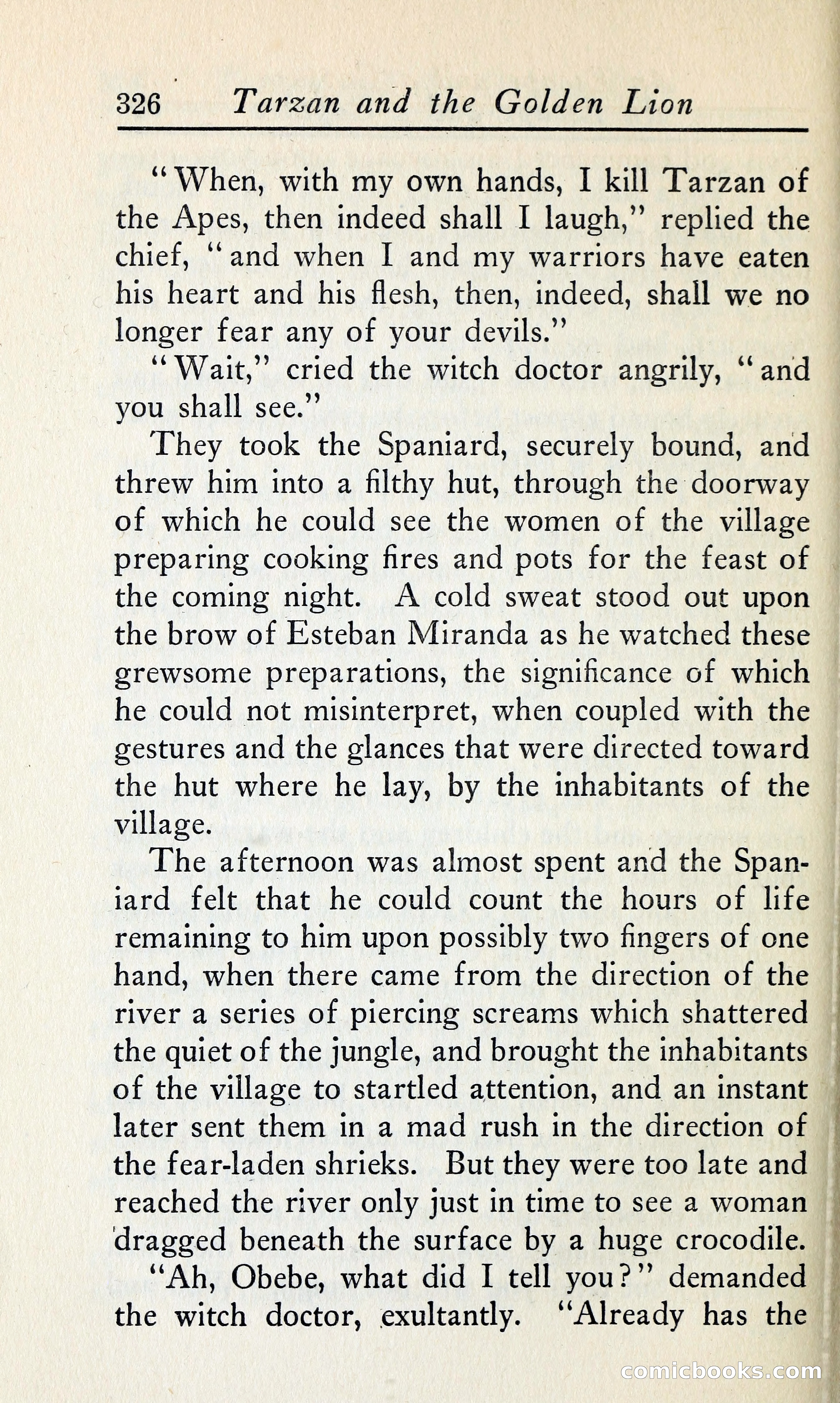 Tarzan and the Golden Lion — page 355 of 370