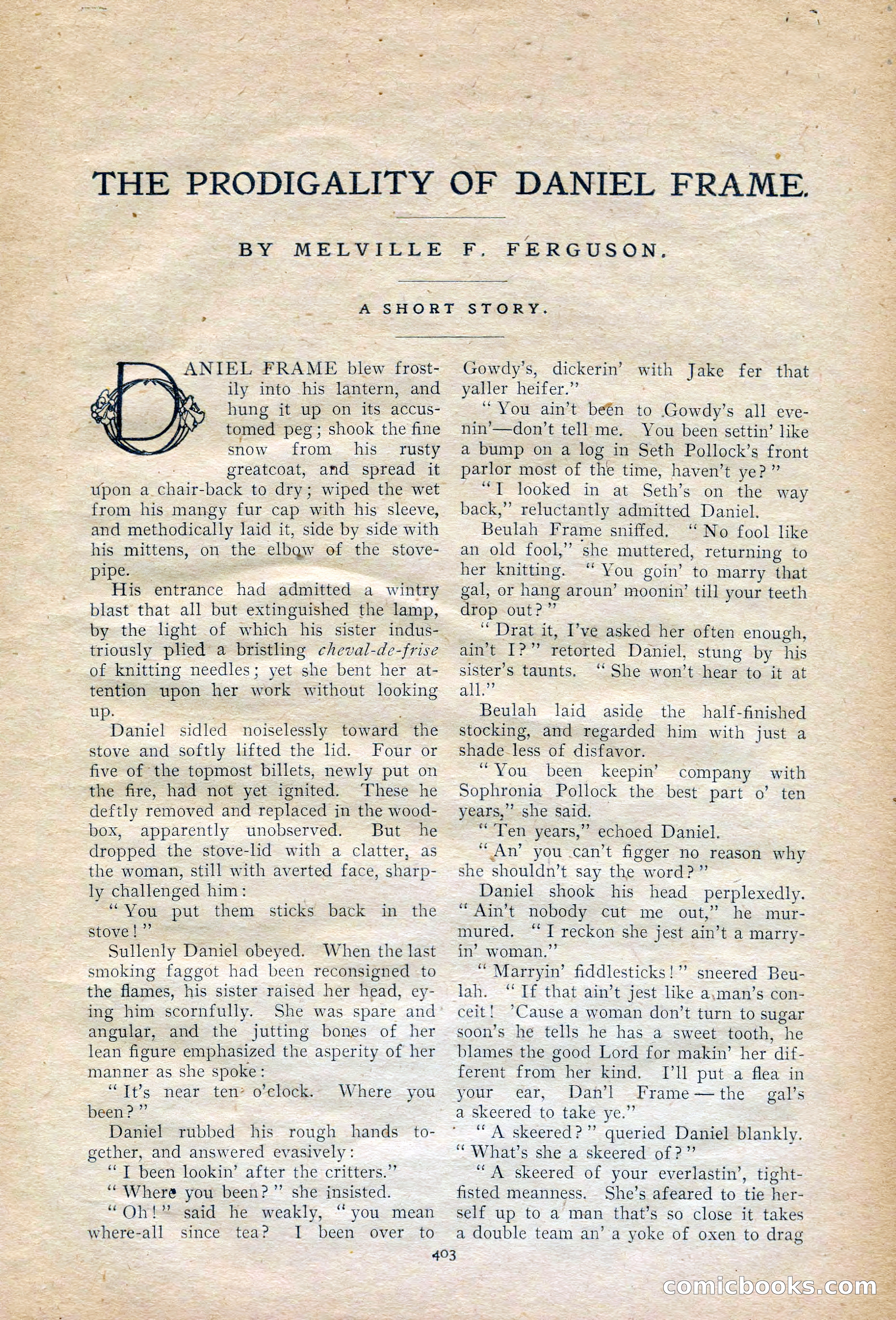 The Cavalier, Vol. 4, No. 3 — page 21 of 205