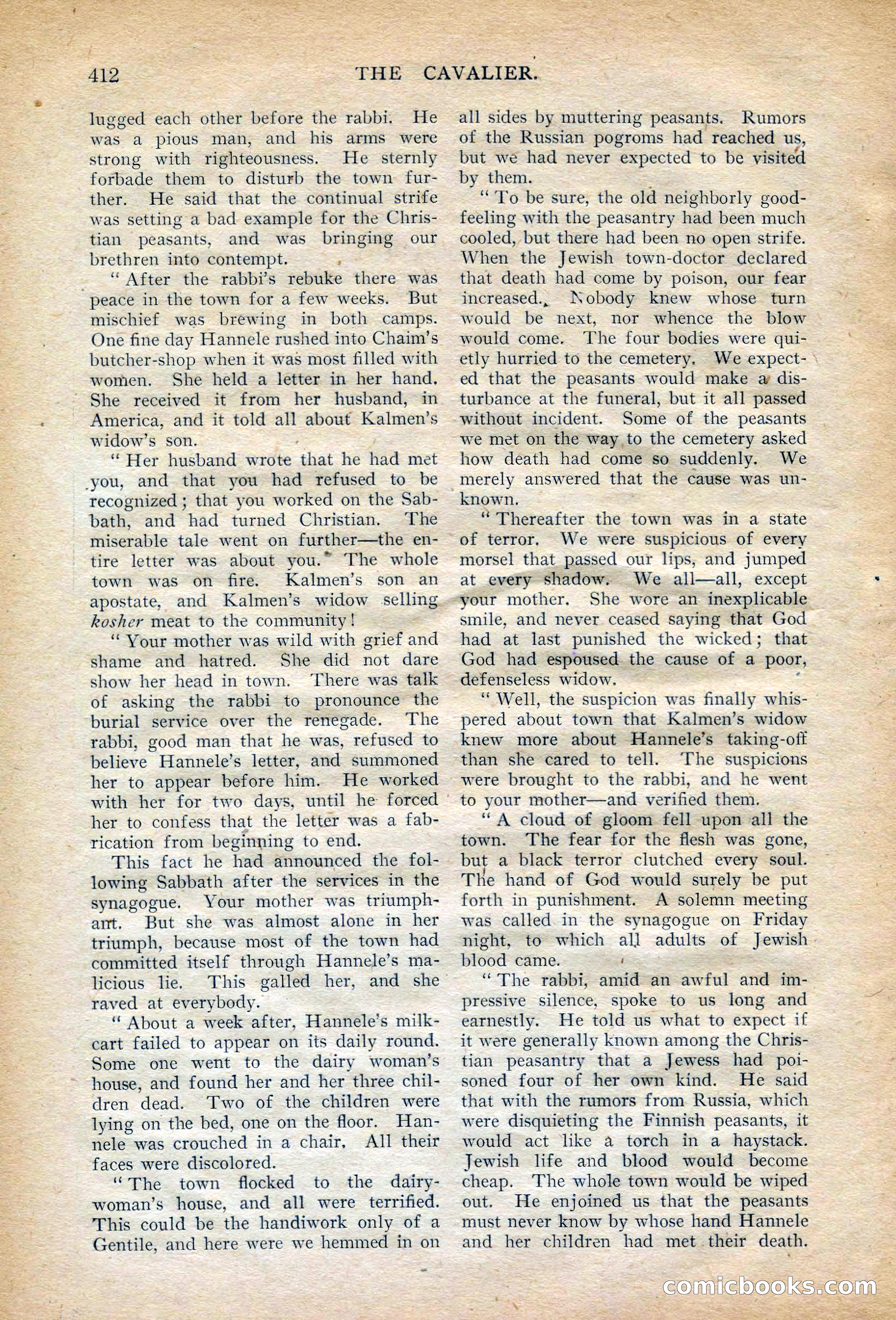 The Cavalier, Vol. 4, No. 3 — page 30 of 205